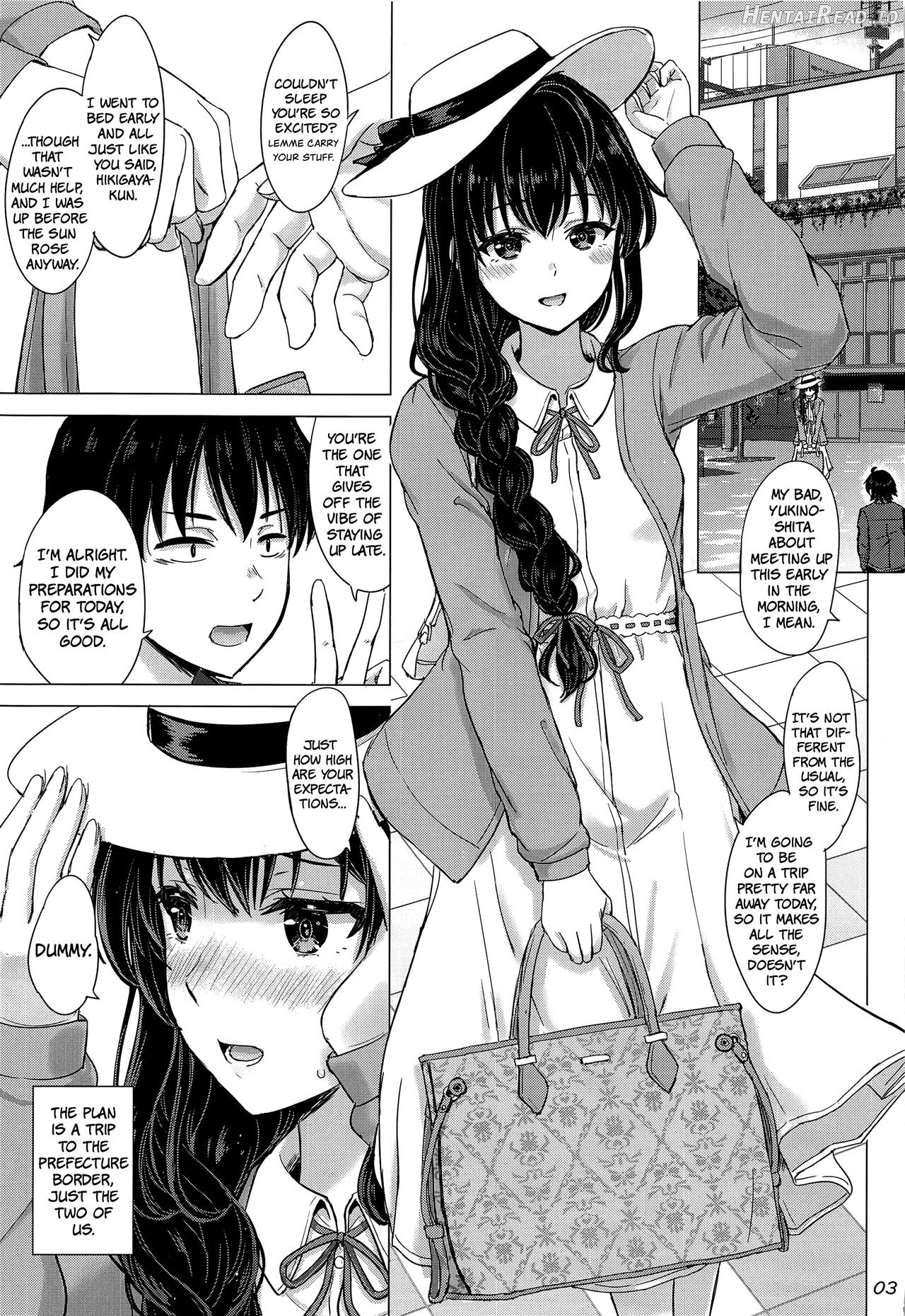 Yukinoshita Shimai to Iyarashii Futari no Himegoto. Chapter 1 - page 2