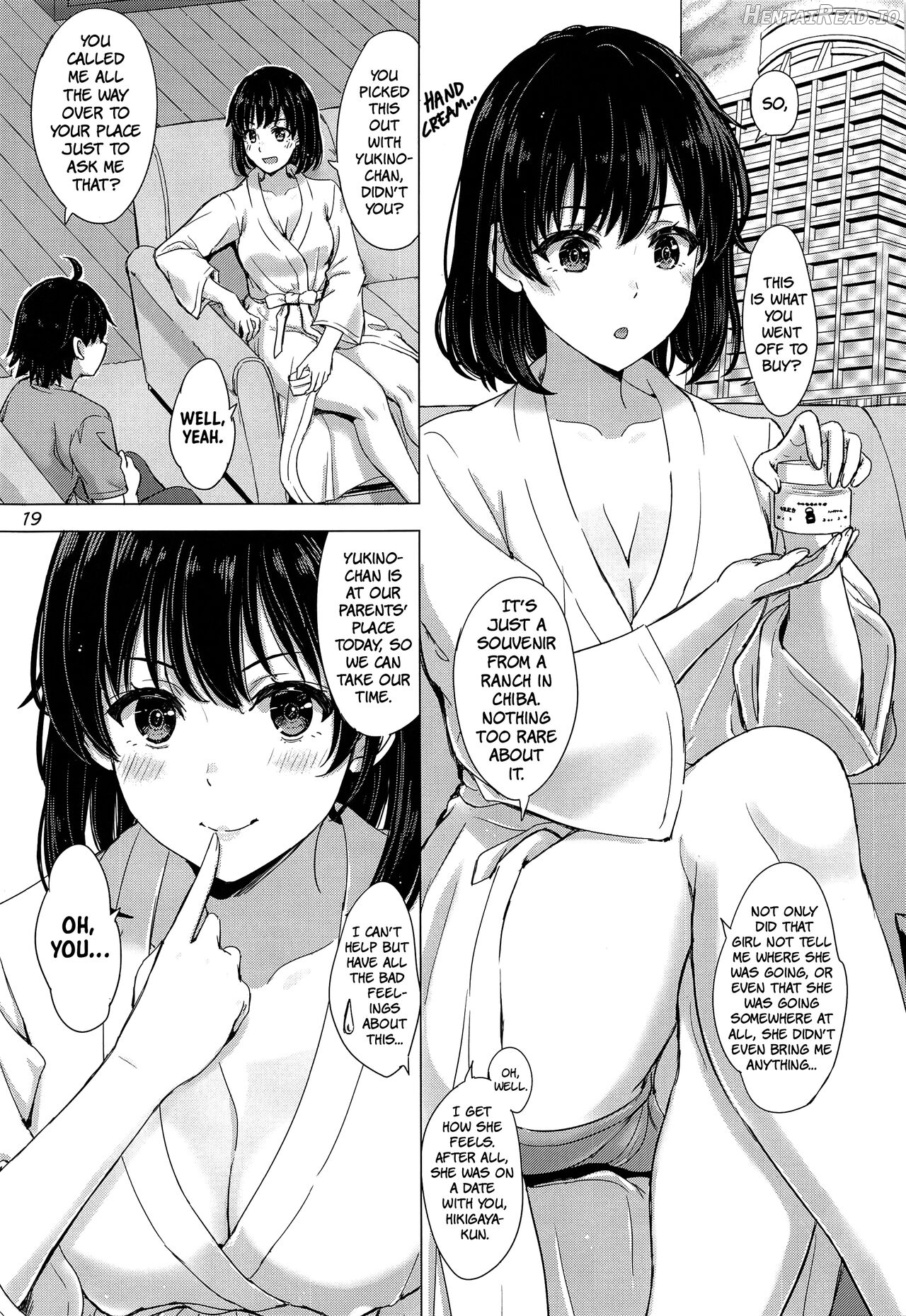 Yukinoshita Shimai to Iyarashii Futari no Himegoto. Chapter 1 - page 18