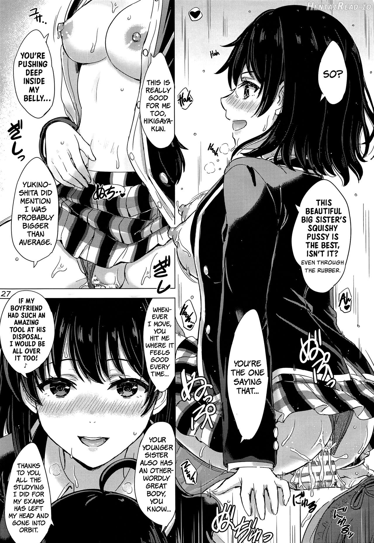 Yukinoshita Shimai to Iyarashii Futari no Himegoto. Chapter 1 - page 26