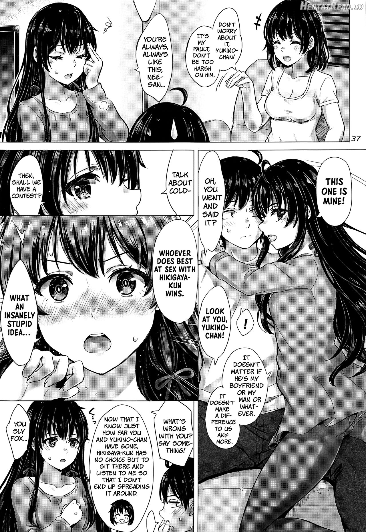 Yukinoshita Shimai to Iyarashii Futari no Himegoto. Chapter 1 - page 36