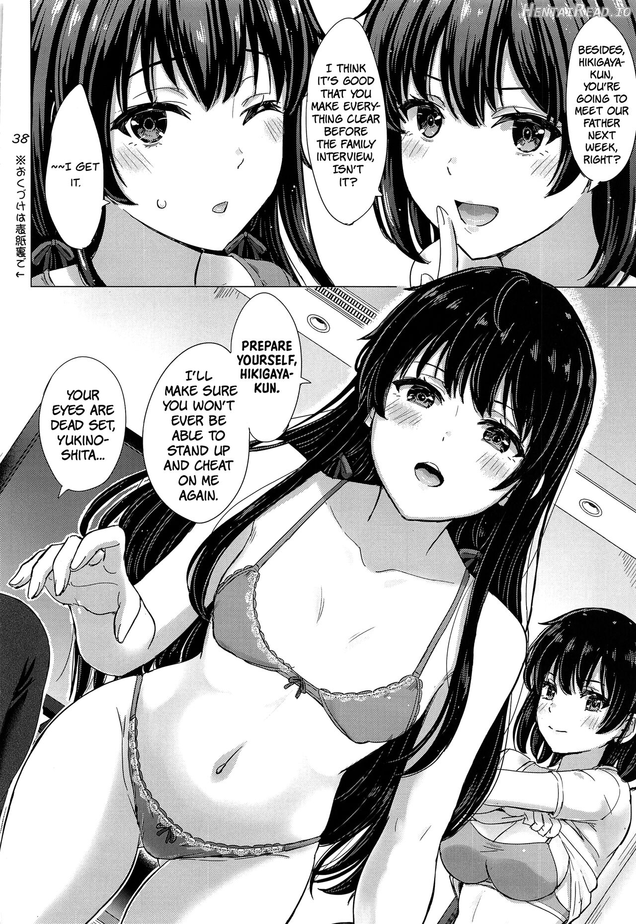 Yukinoshita Shimai to Iyarashii Futari no Himegoto. Chapter 1 - page 37