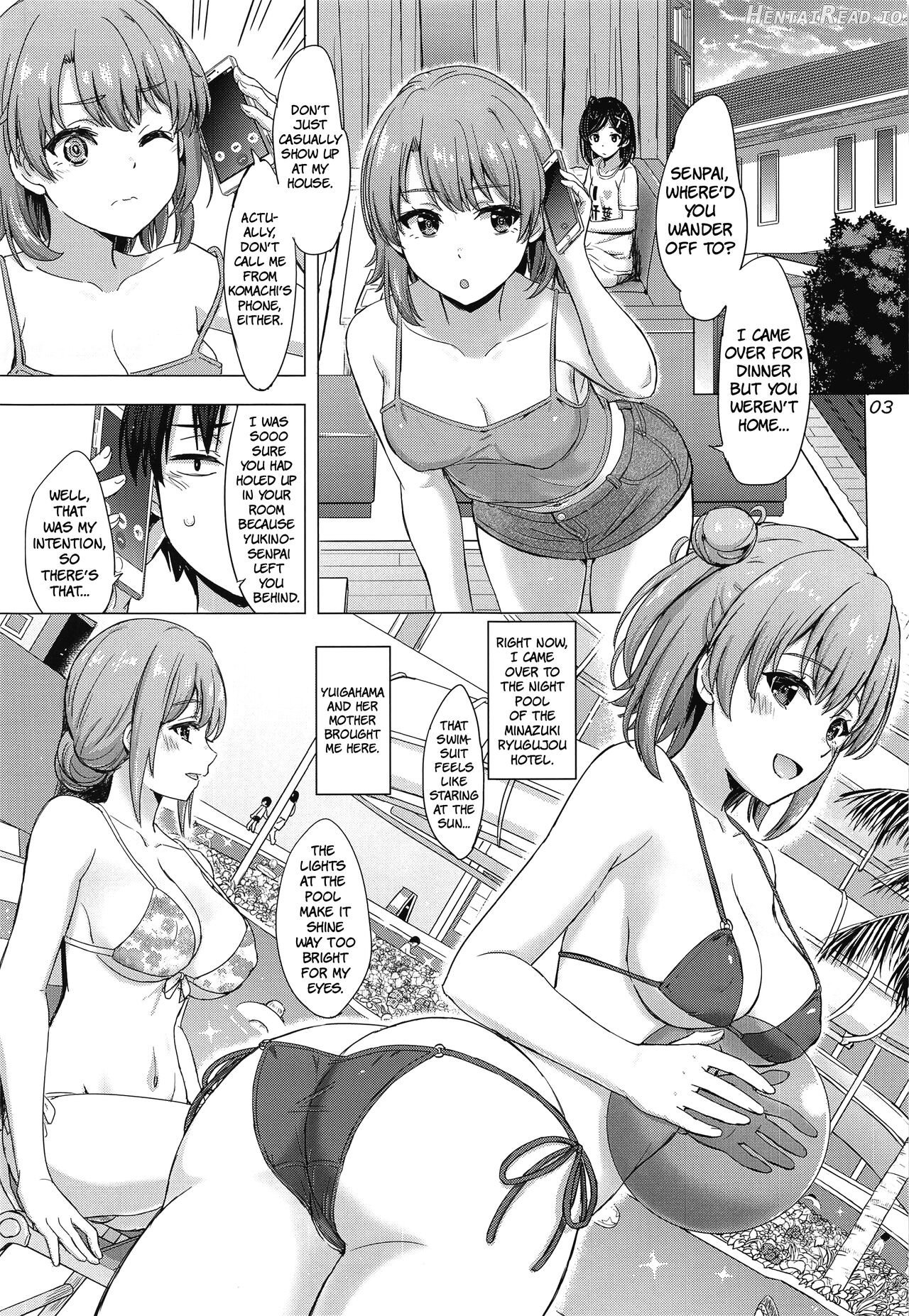 Jounetsuteki na Natsu no Resort o Yuigahama Oyako to. Chapter 1 - page 2