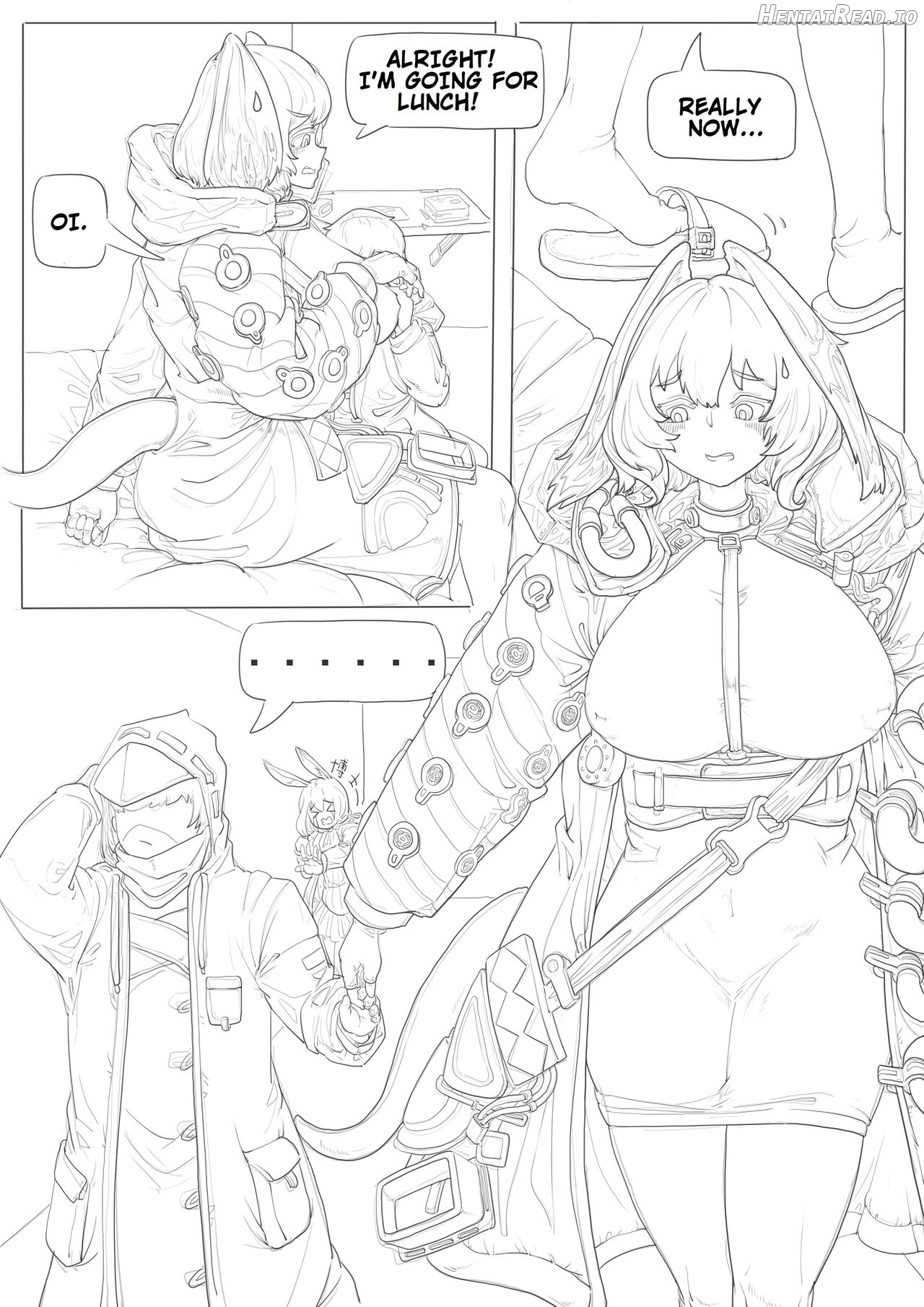 Holhaya and the Doctor's caressing routine Chapter 1 - page 4