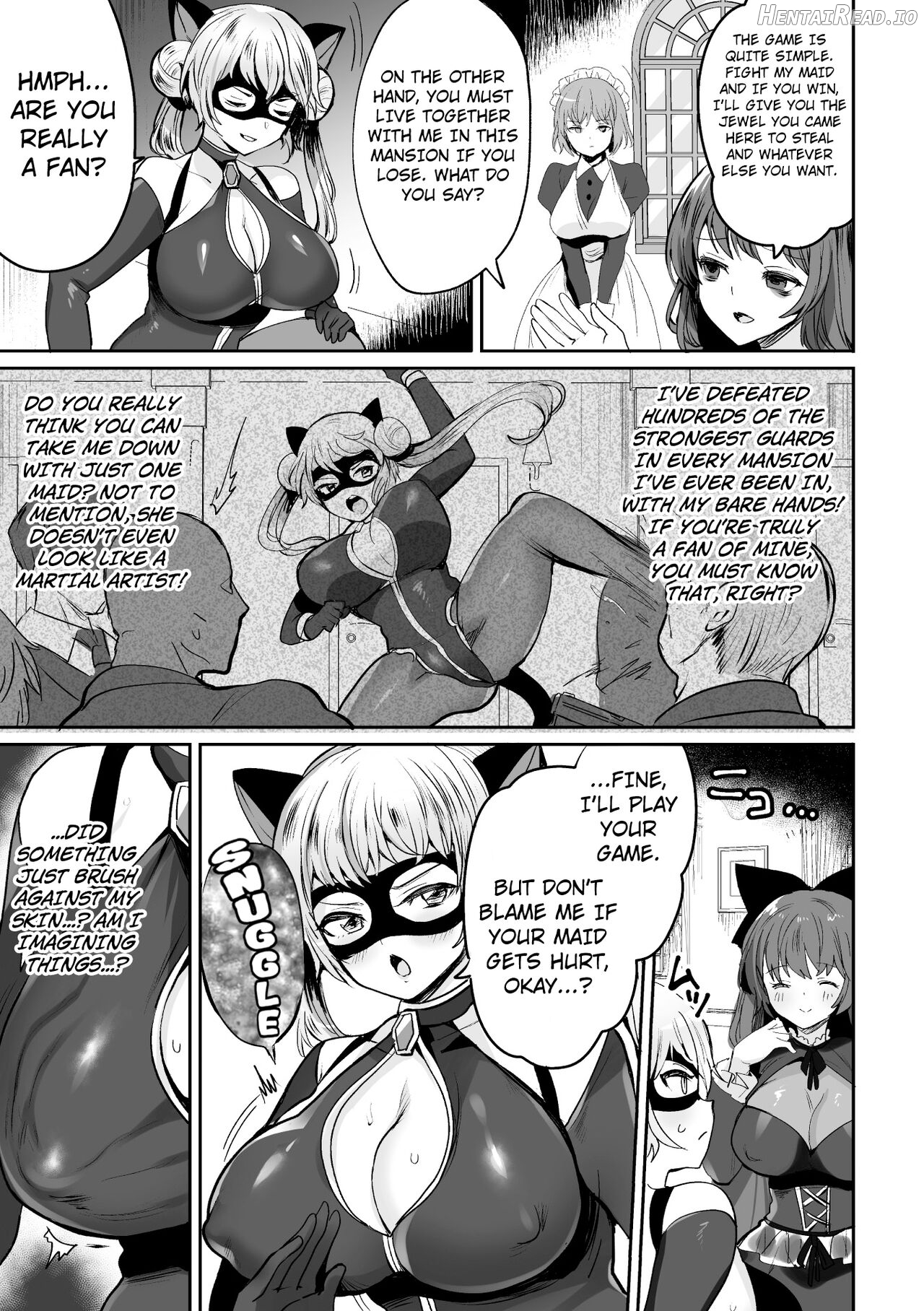 Kaitou Lady Cat ~Shokushukan to Onna Shujin no Inbou~ Chapter 1 - page 5