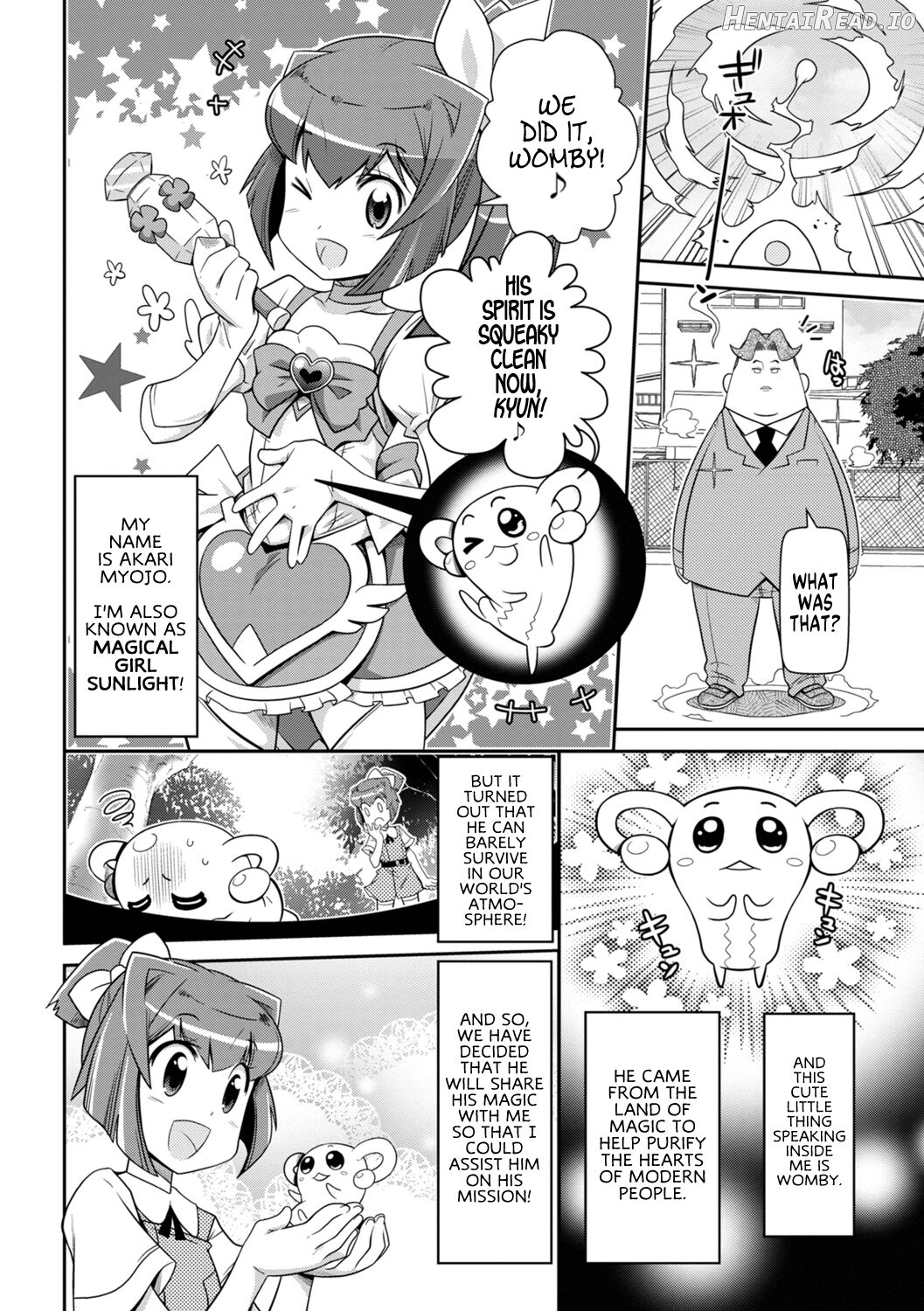 Harapeko Mahou Shoujo Chapter 1 - page 2