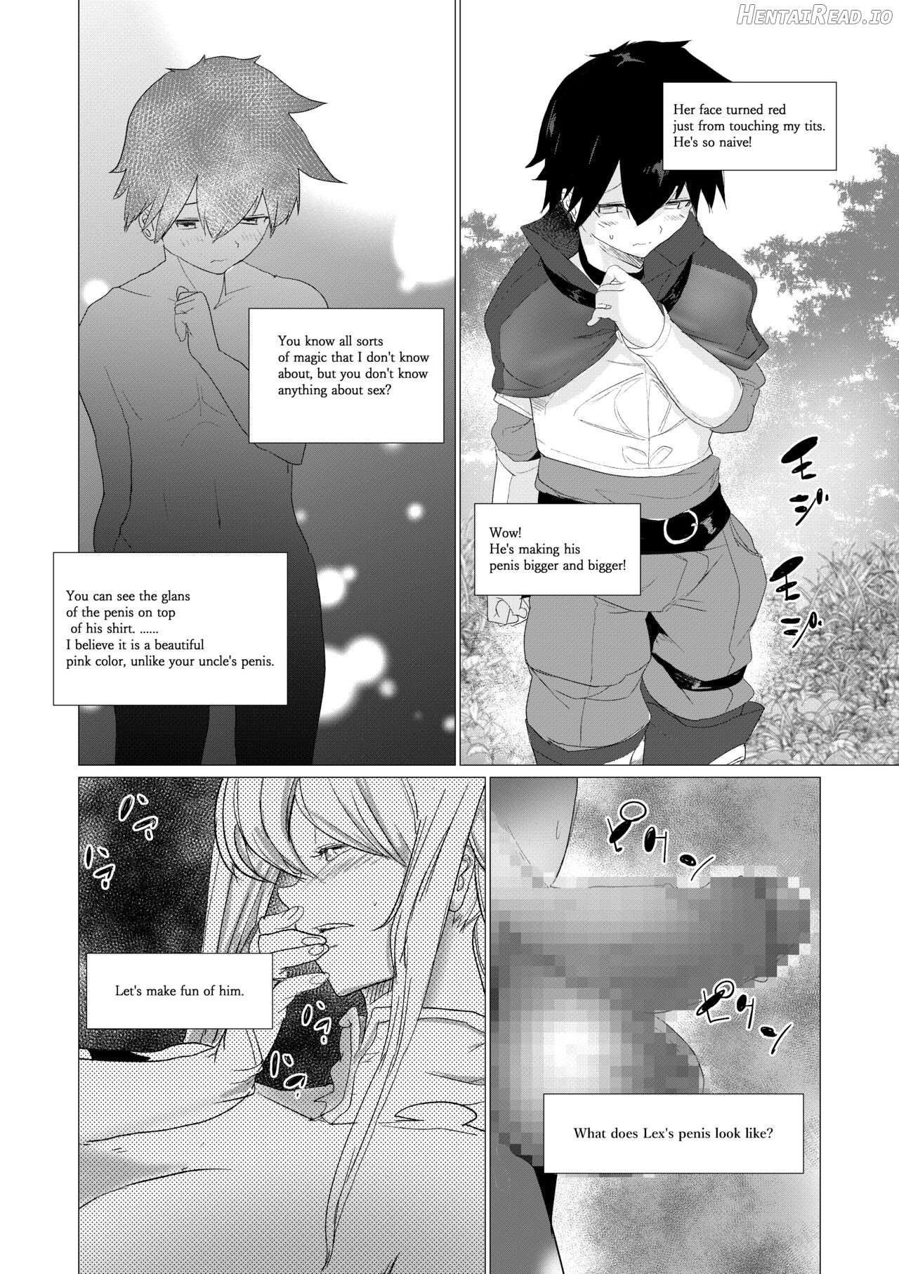 Majuu no Mori ni Nomikomareta Mura no Musume wa Shoufu Boukensha to Shite Inran ni Sugosu Chapter 1 - page 6