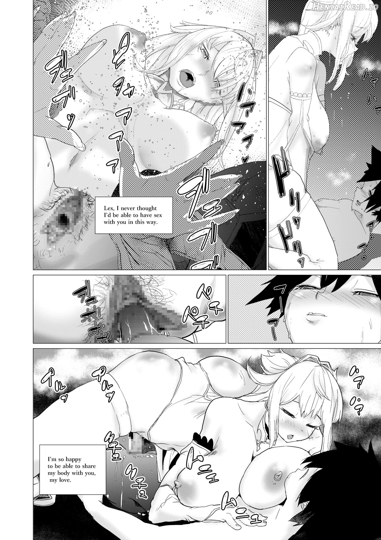 Majuu no Mori ni Nomikomareta Mura no Musume wa Shoufu Boukensha to Shite Inran ni Sugosu Chapter 1 - page 20