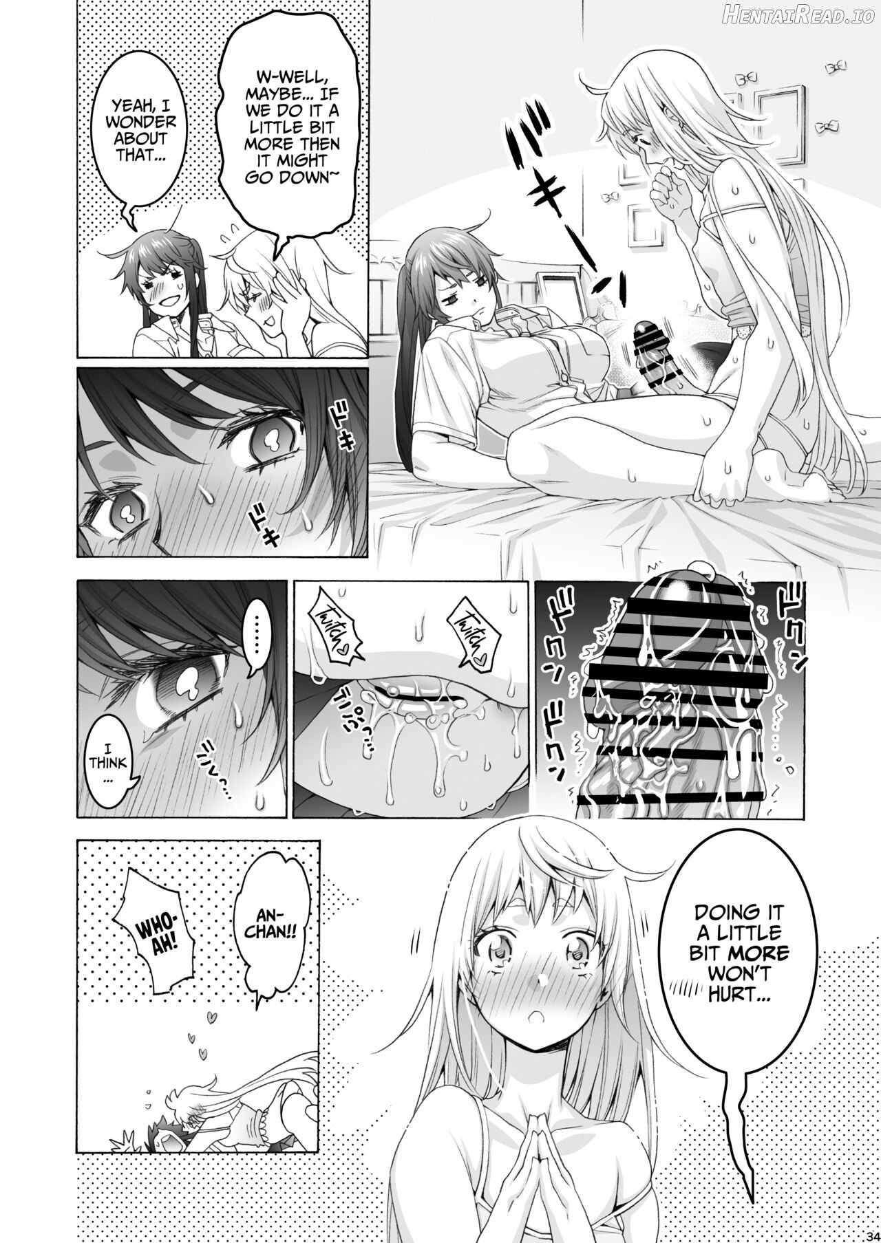 Futanari Apricot & Peach Chapter 1 - page 33