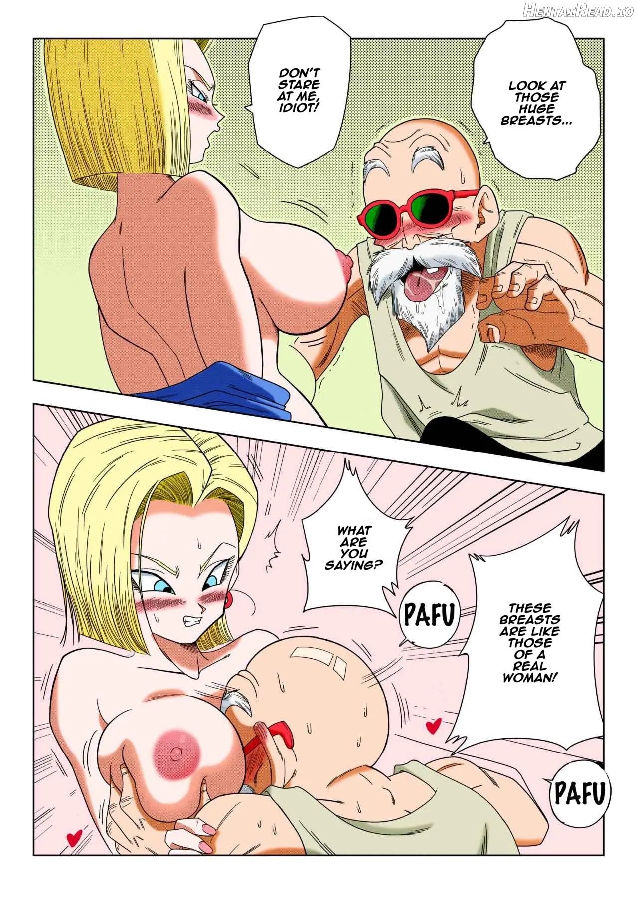 Android 18 vs Master Roshi Chapter 1 - page 7