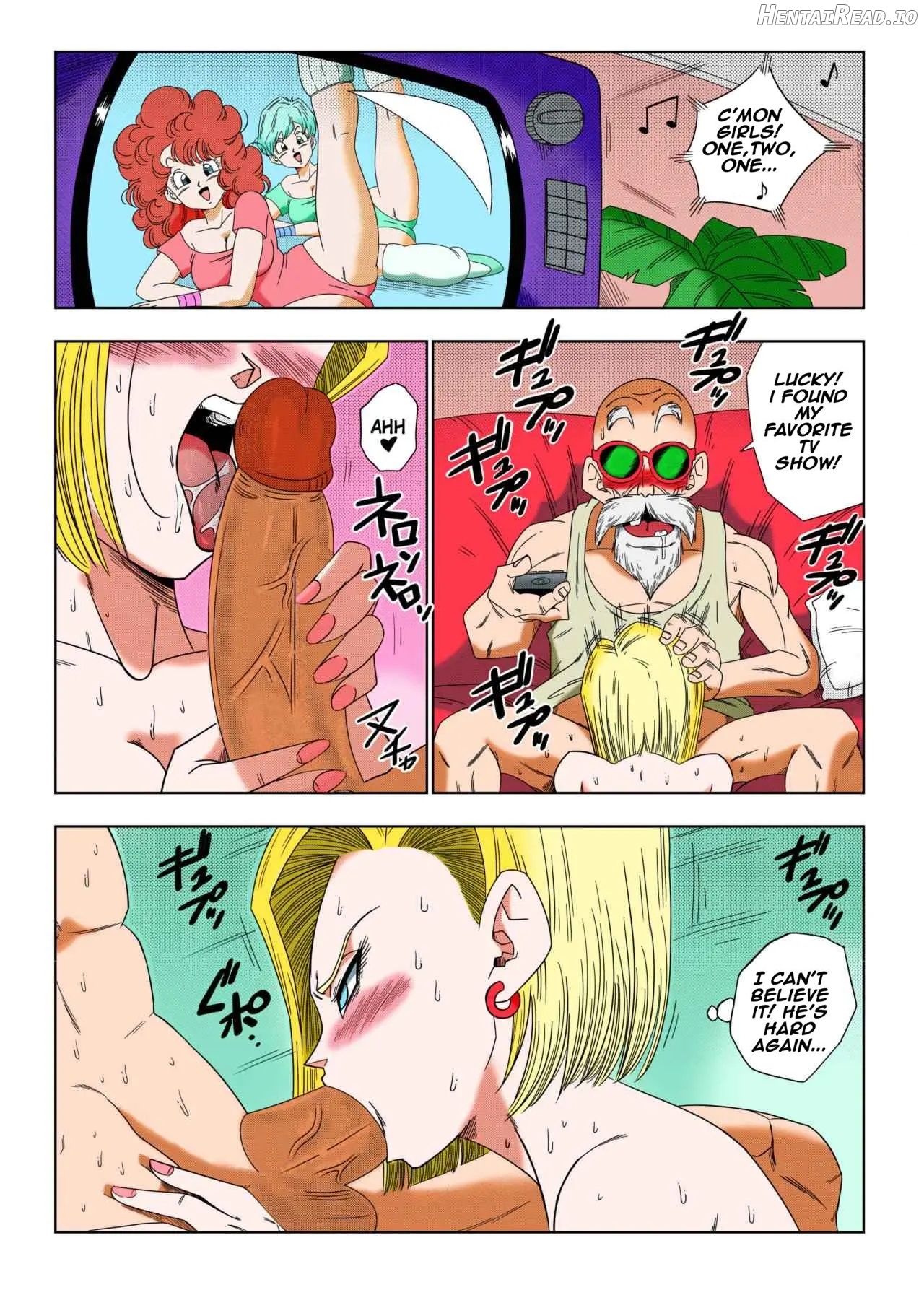 Android 18 vs Master Roshi Chapter 1 - page 23