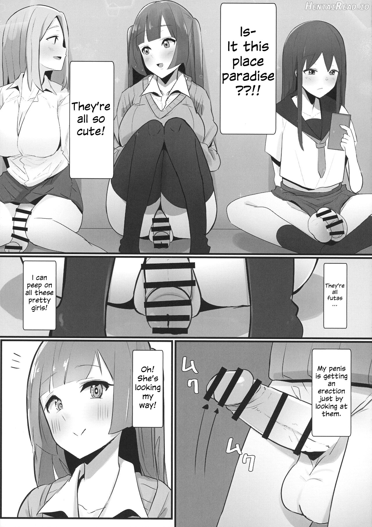 Futanari Kaiwai no Ecchi na Omise ni Itte Mita! ~Kageki! Nozoki Beya Hen~ Chapter 2 - page 8