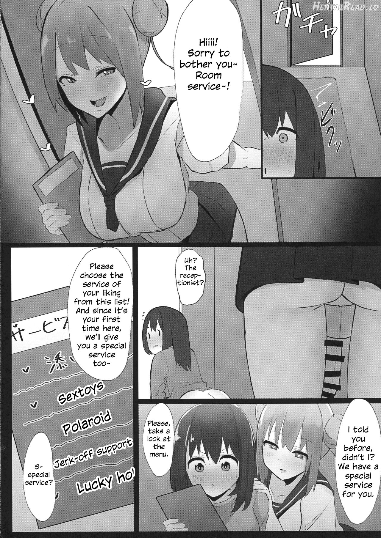 Futanari Kaiwai no Ecchi na Omise ni Itte Mita! ~Kageki! Nozoki Beya Hen~ Chapter 2 - page 11