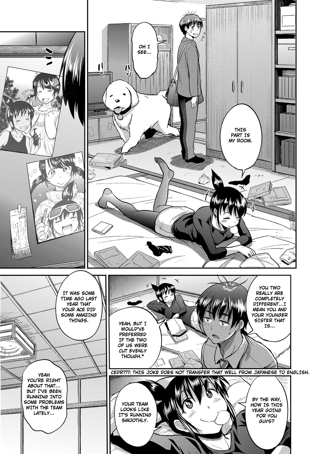 Joshi Luck! ~2 Years Later~ Ch. 0 Chapter 3 - page 5