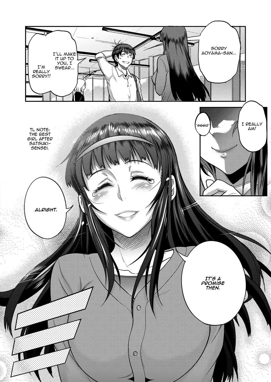 Joshi Luck! ~2 Years Later~ Ch. 0 Chapter 6 - page 8