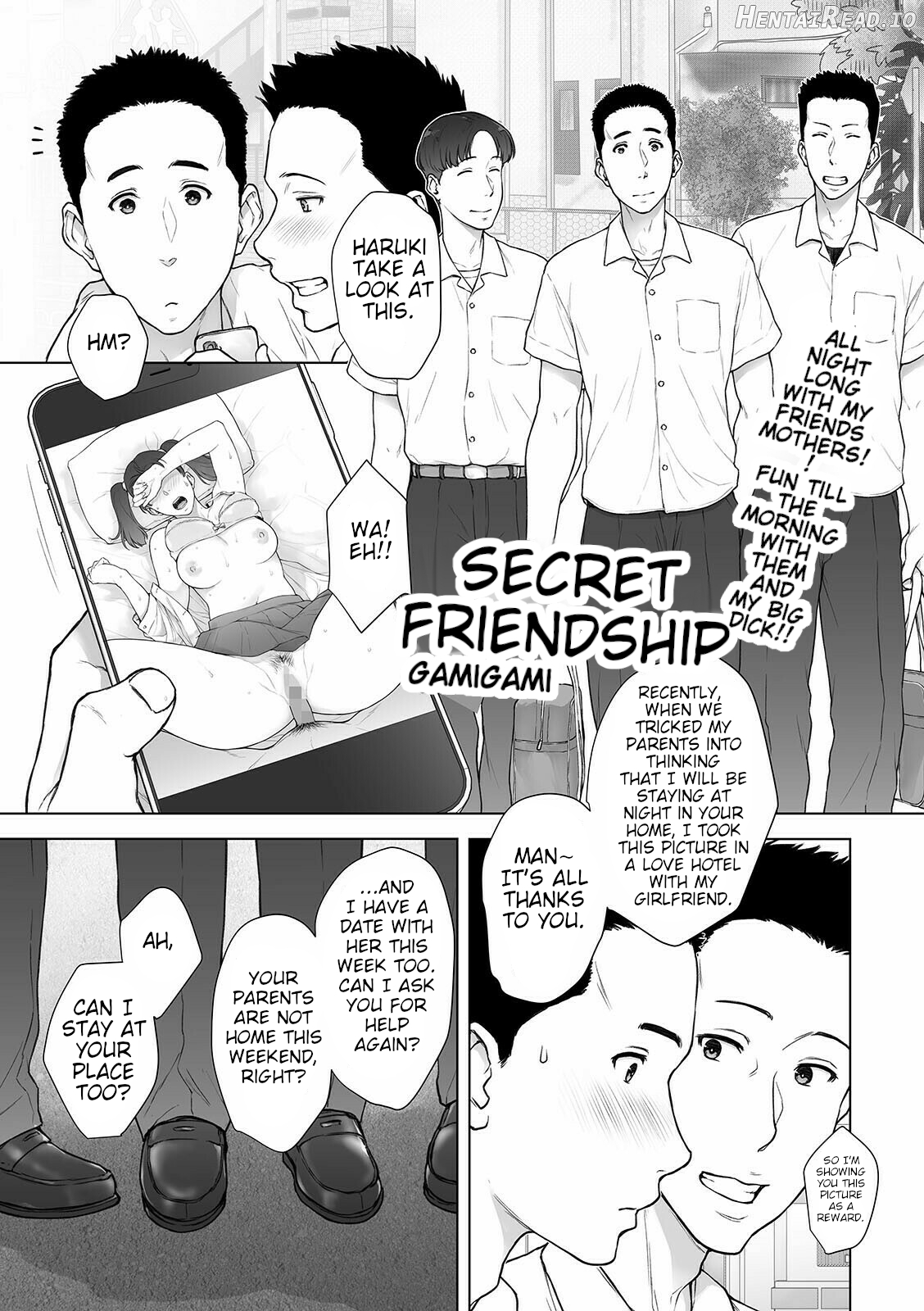 Secret Frienship Chapter 1 - page 1