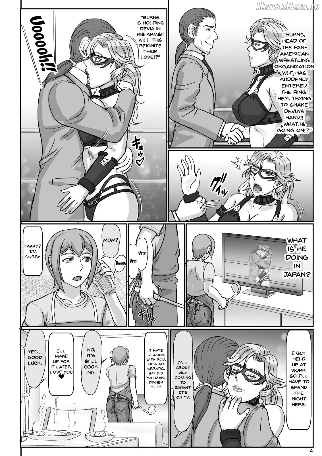 Mama wa Russian Half no Akuyaku Wrestler 2 - H Mizugi de Dokidoki Hen Chapter 1 - page 4