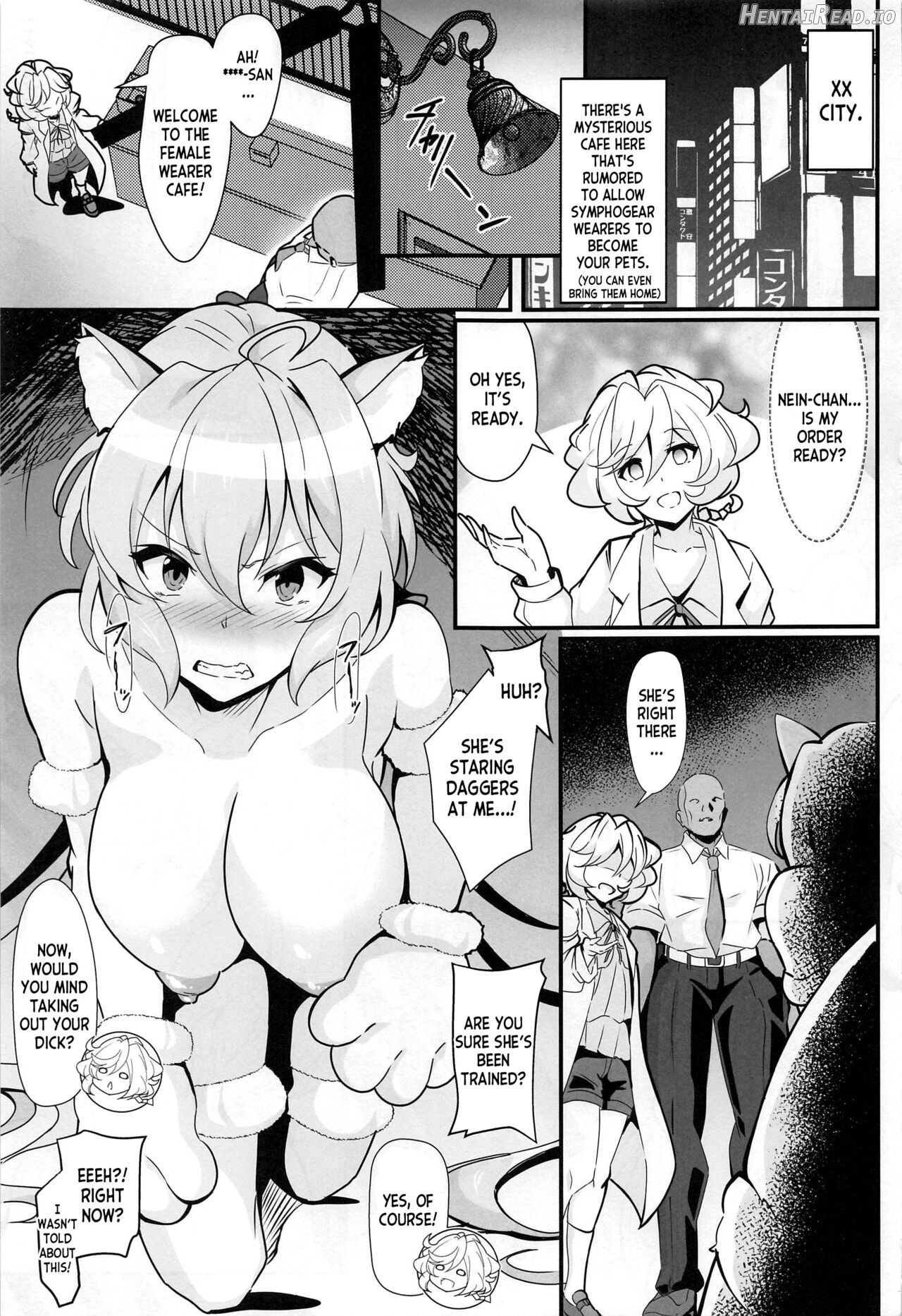 Mesuneko Sousha Cafe Chapter 1 - page 2