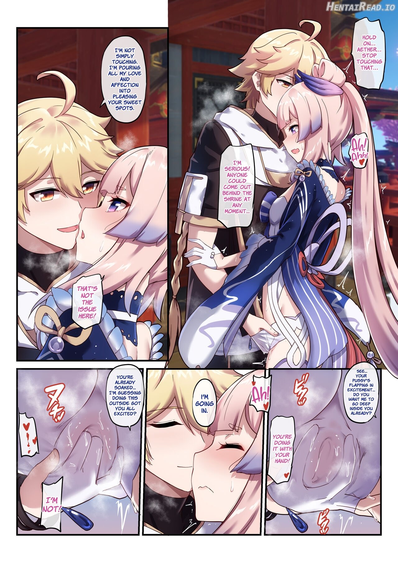 Kokomi and Miko ~ Love is war Chapter 1 - page 7