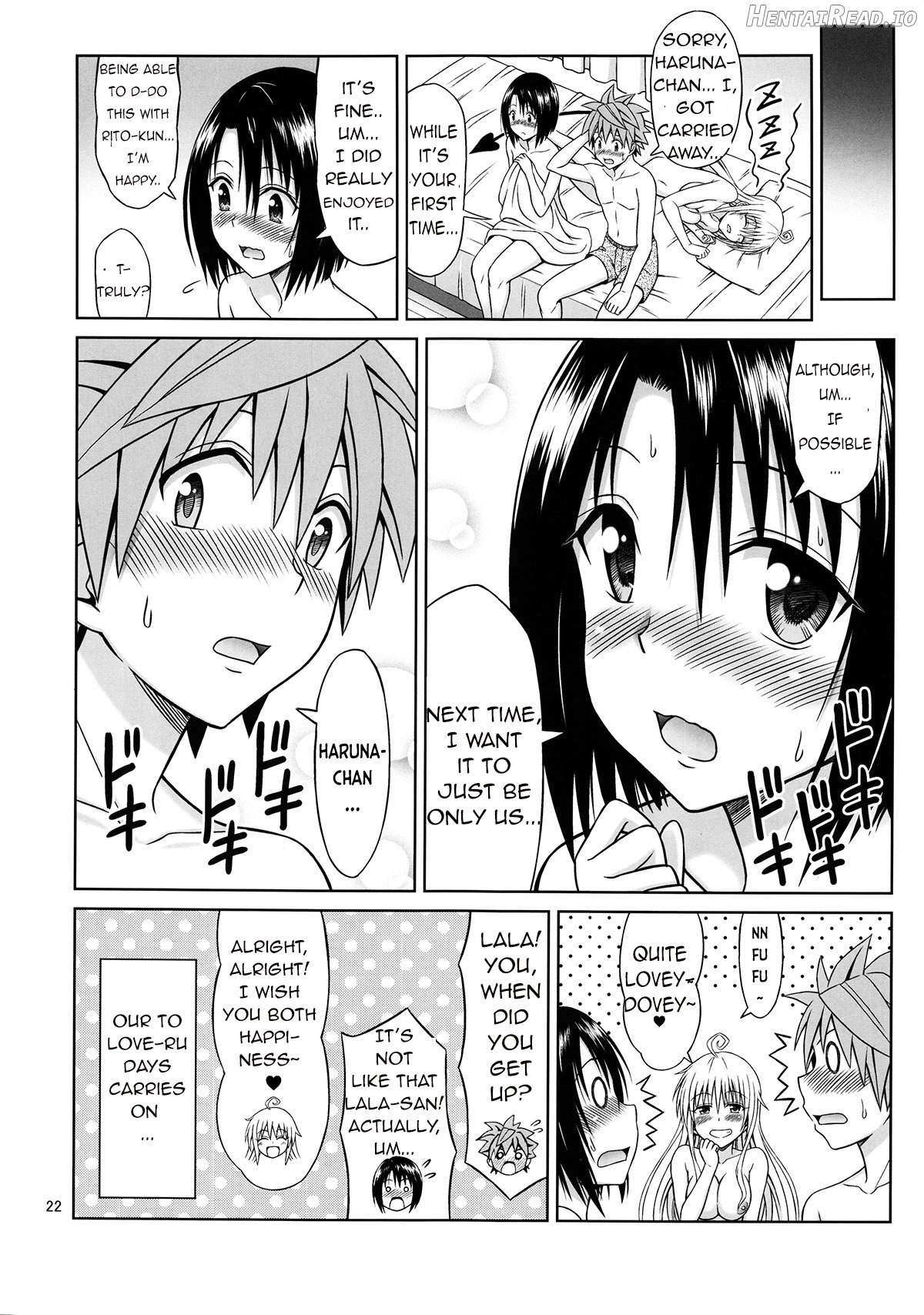 To LOVE-Ru Girls Chapter 1 - page 21