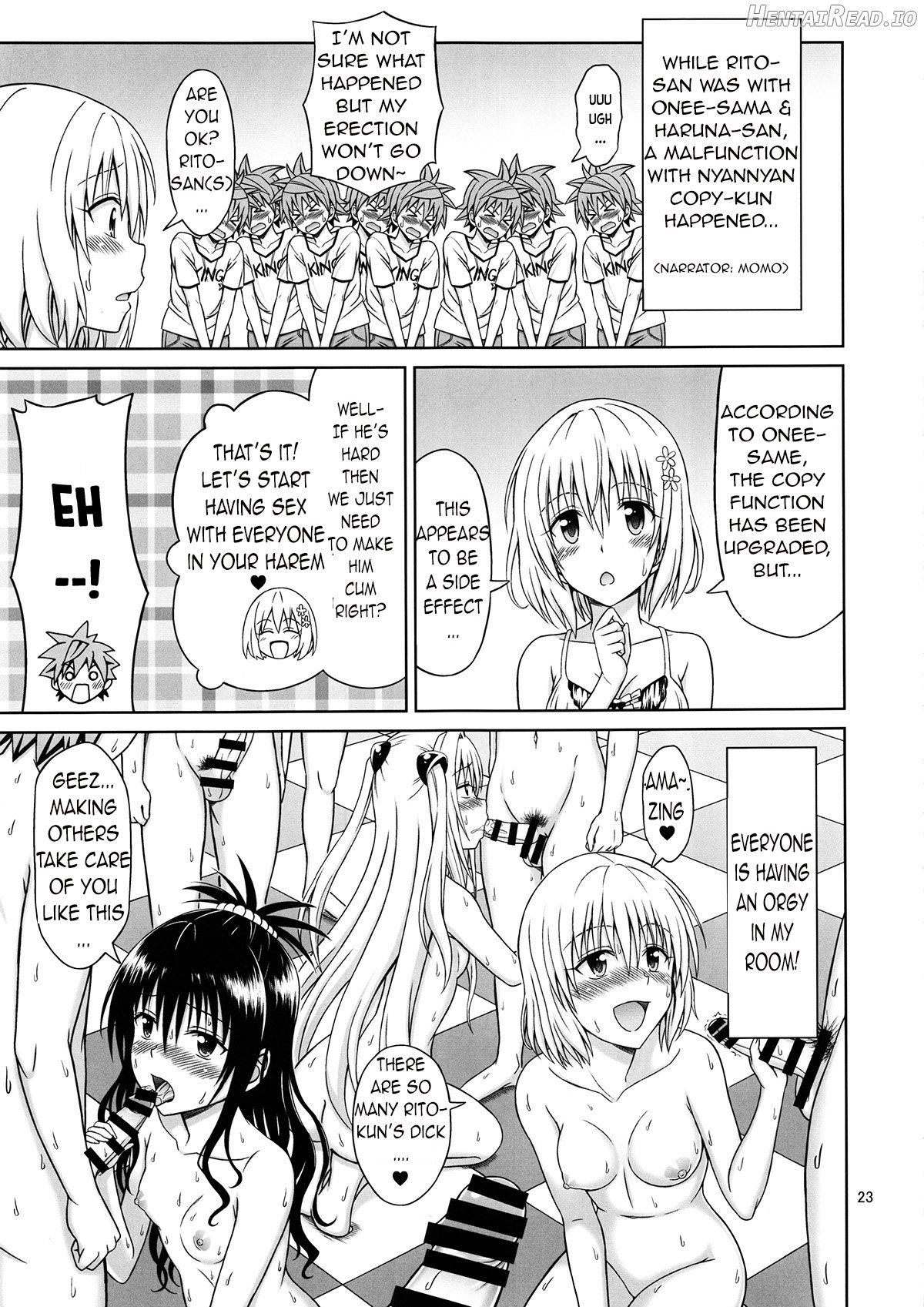 To LOVE-Ru Girls Chapter 1 - page 22