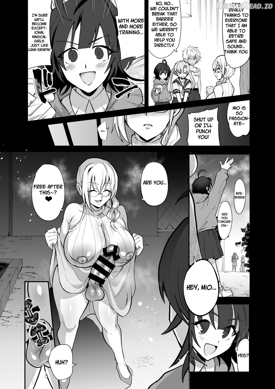 Mahou Shoujo vs Futanari Sentouin Shimai Chapter 1 - page 21