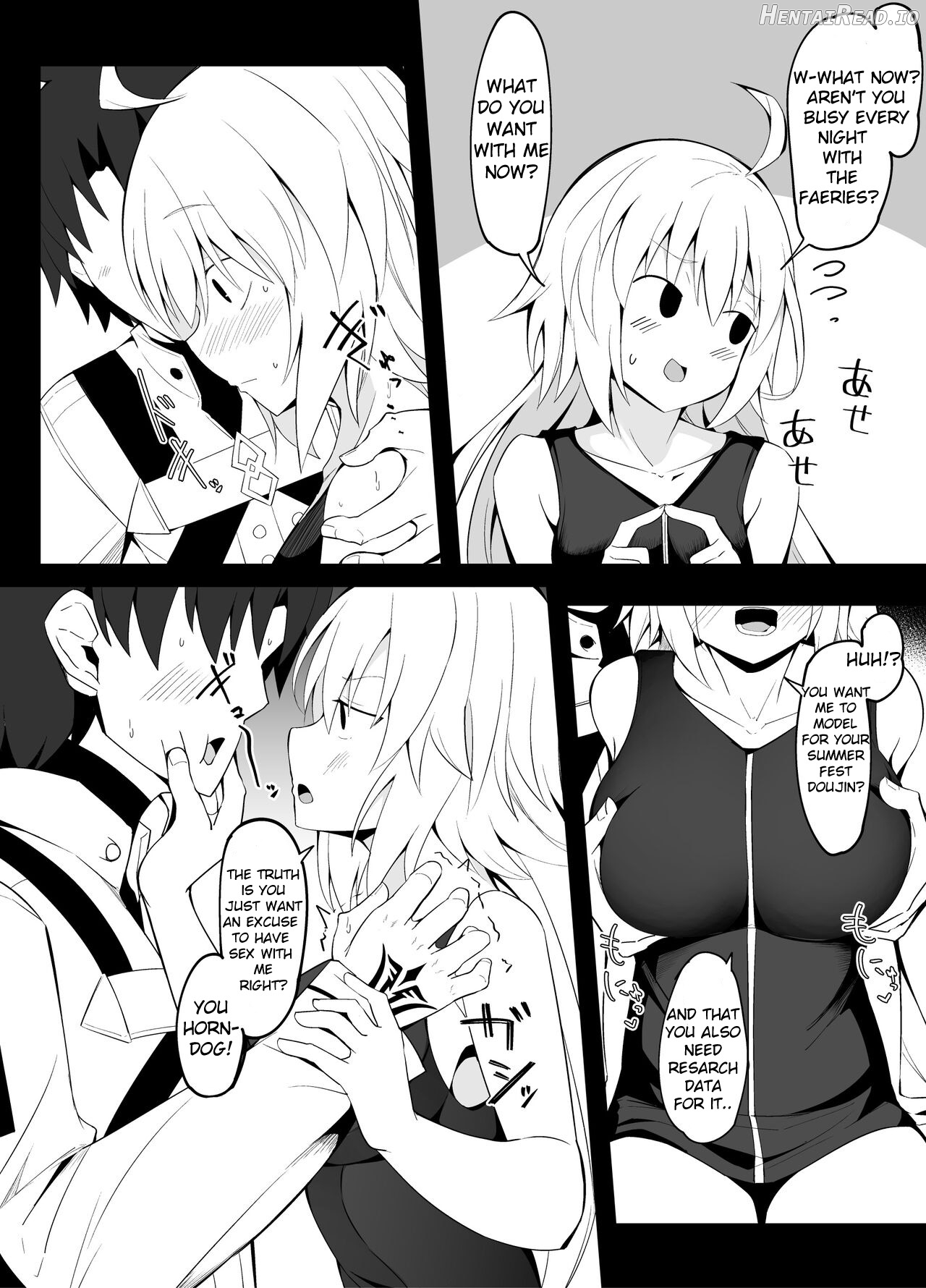 Yokkyuu Fuman Jeanne Alter-san Chapter 1 - page 2