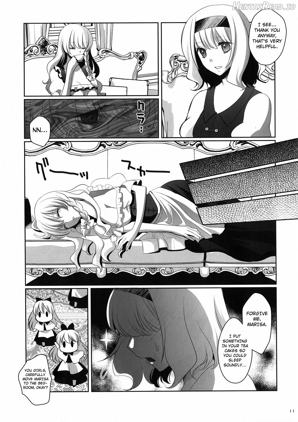 Marisa wa Kinoko Power wo Te ni Ireta! Chapter 1 - page 9