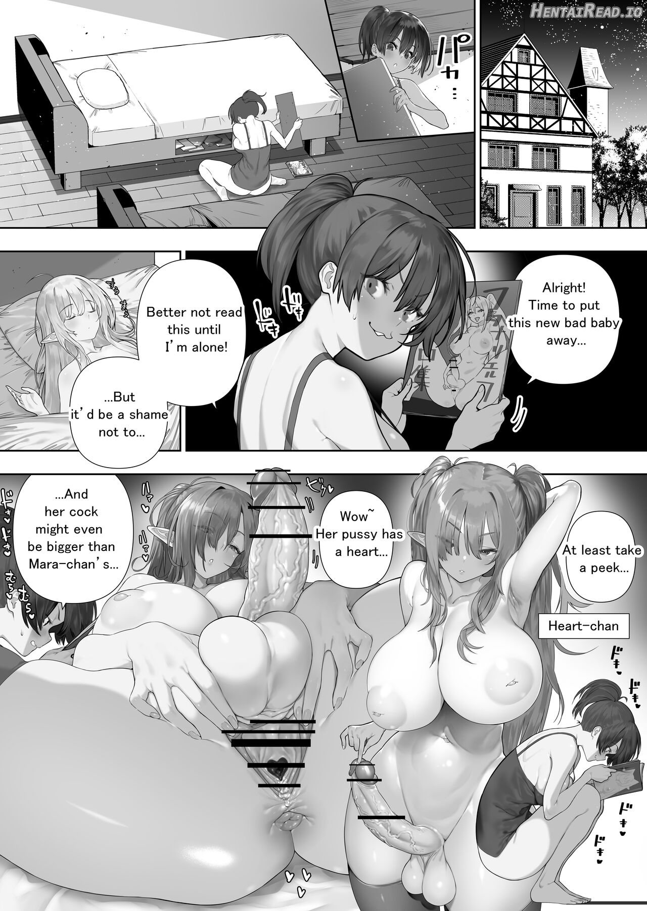 Futanari no Elf Chapter 1 - page 190