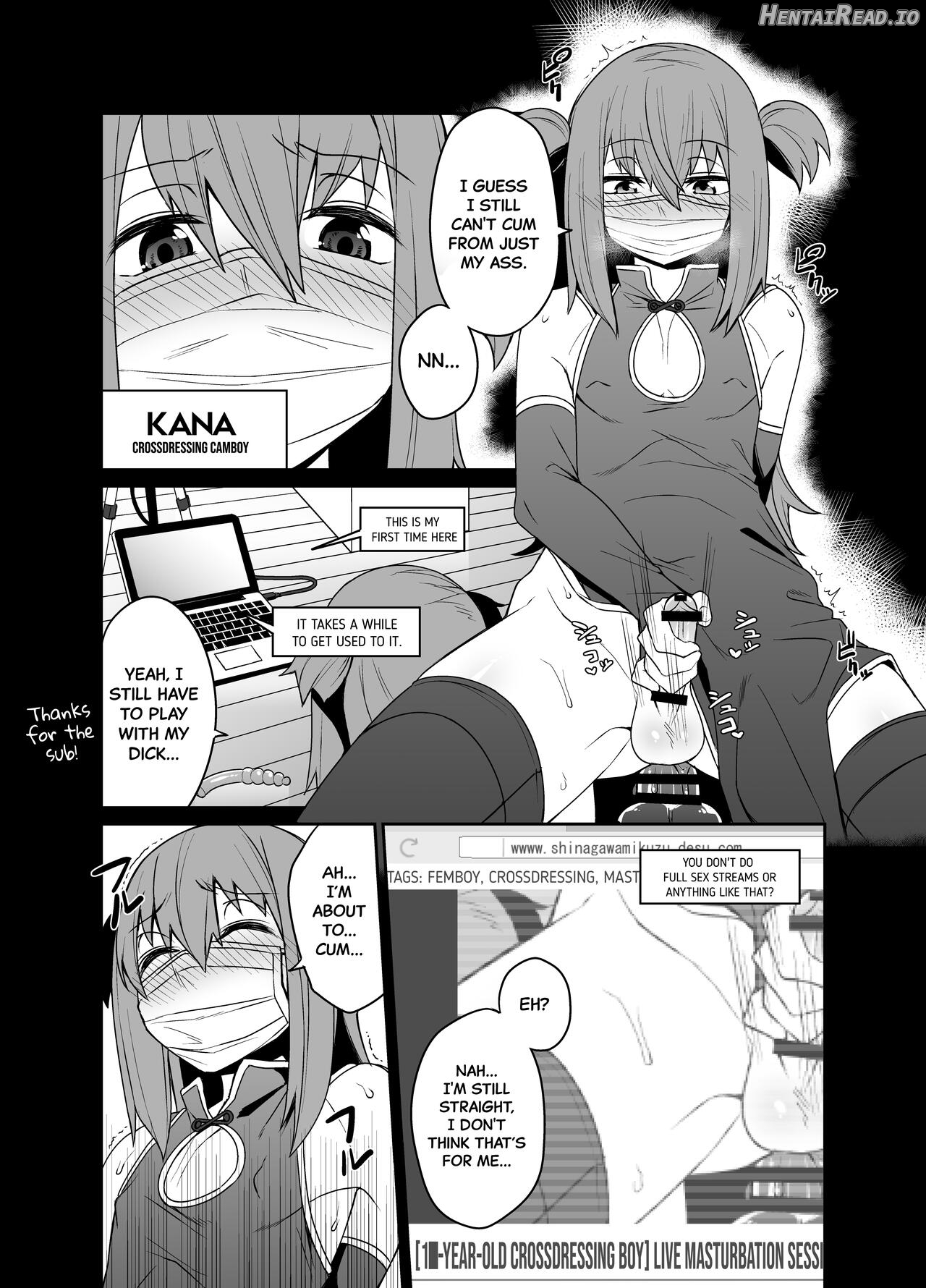 Kimecas ~Josou Daigakusei Rifujin Kimeseku Rape Haishin~ Chapter 1 - page 3