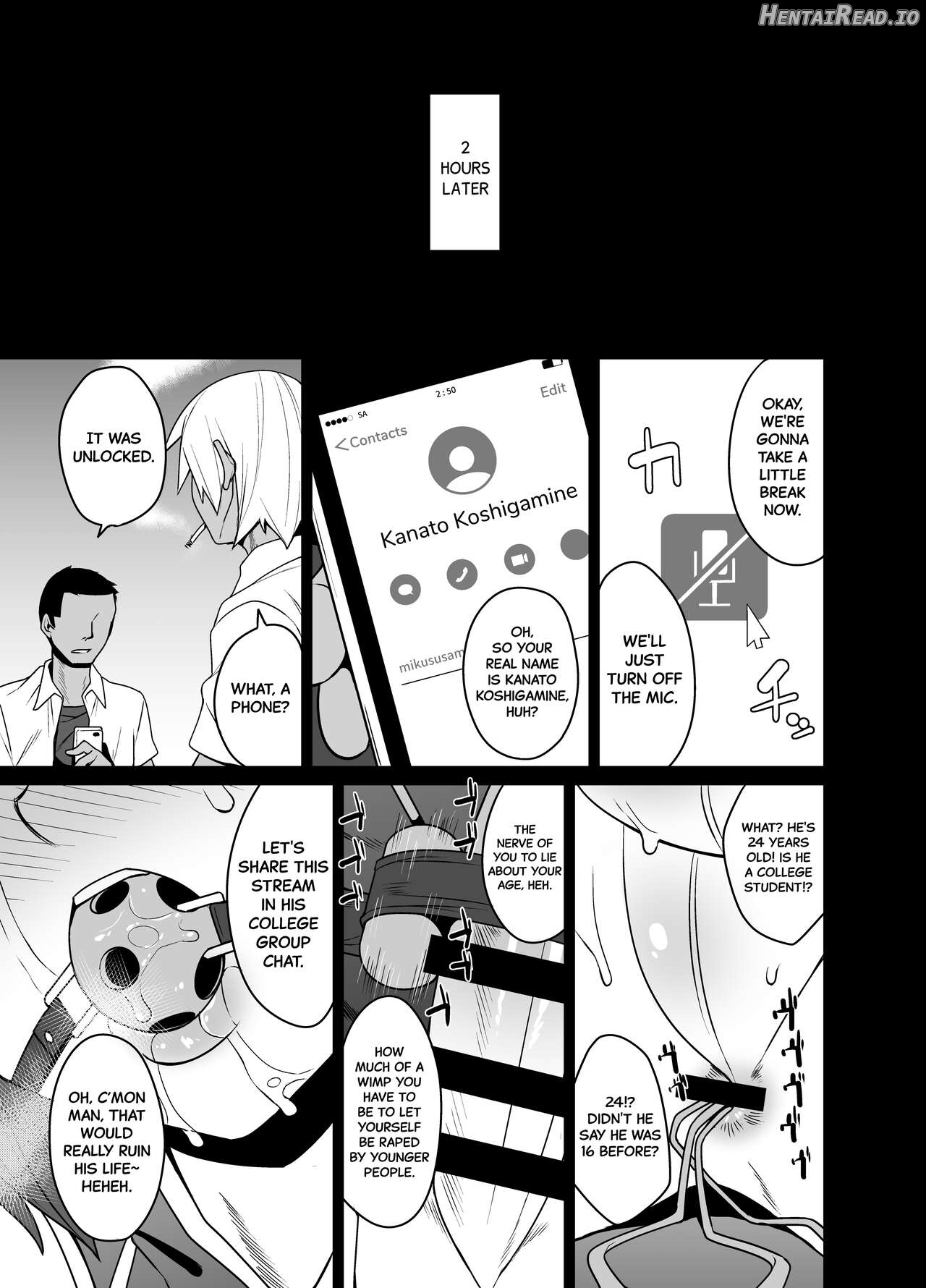 Kimecas ~Josou Daigakusei Rifujin Kimeseku Rape Haishin~ Chapter 1 - page 23