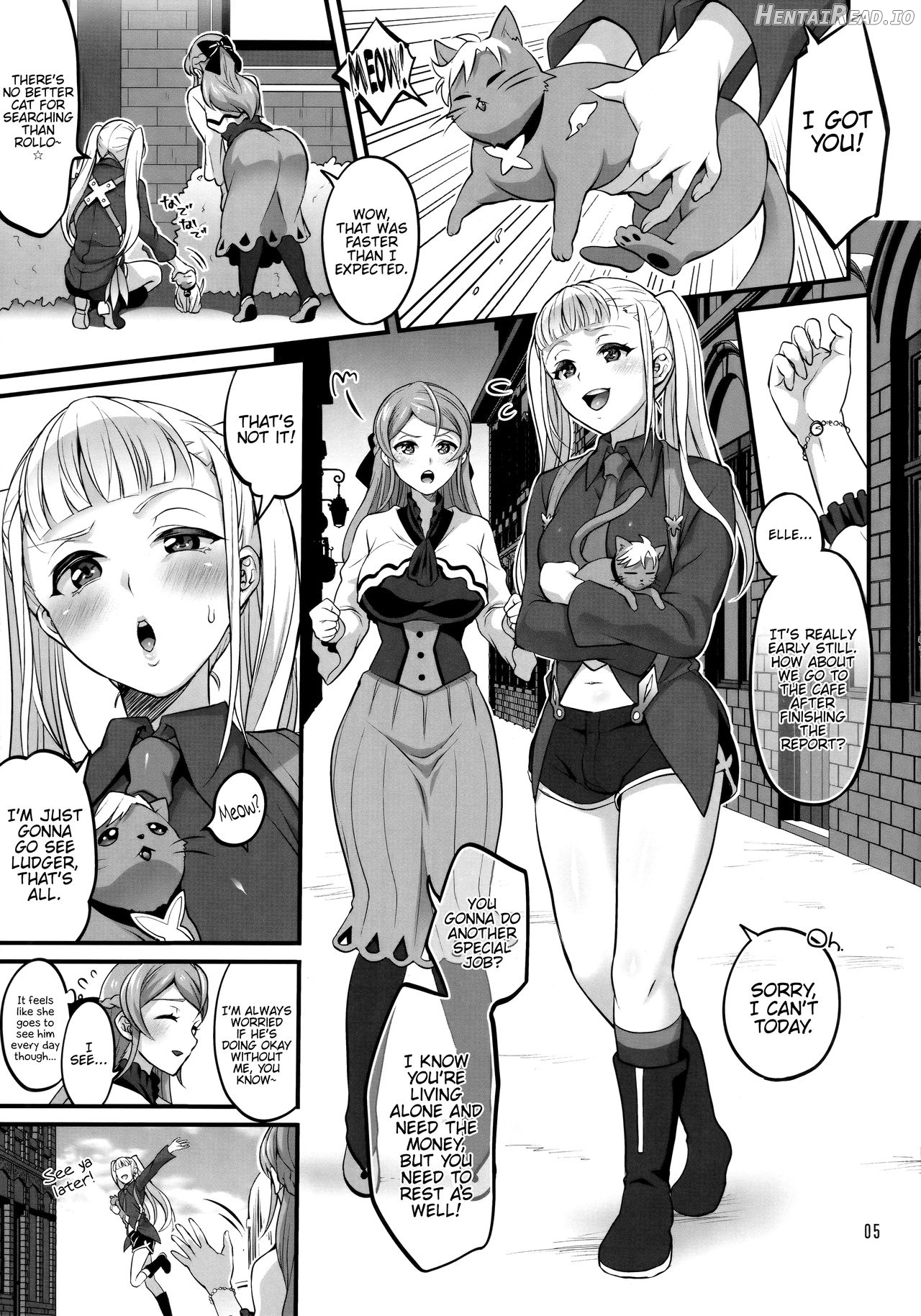 Otona ni Natte mo Kawarazu Futanari Elle ni Furimawasareru! Chapter 1 - page 3