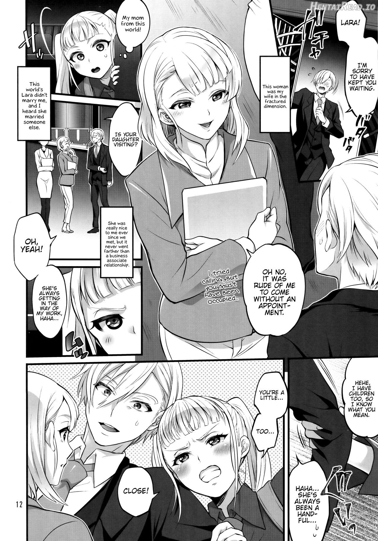 Otona ni Natte mo Kawarazu Futanari Elle ni Furimawasareru! Chapter 1 - page 10