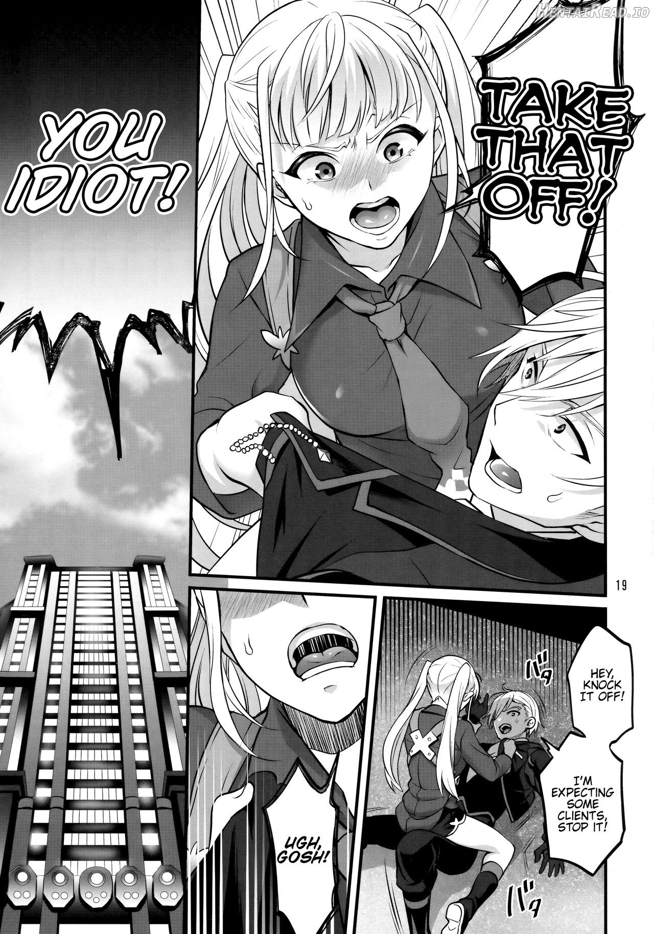 Otona ni Natte mo Kawarazu Futanari Elle ni Furimawasareru! Chapter 1 - page 17