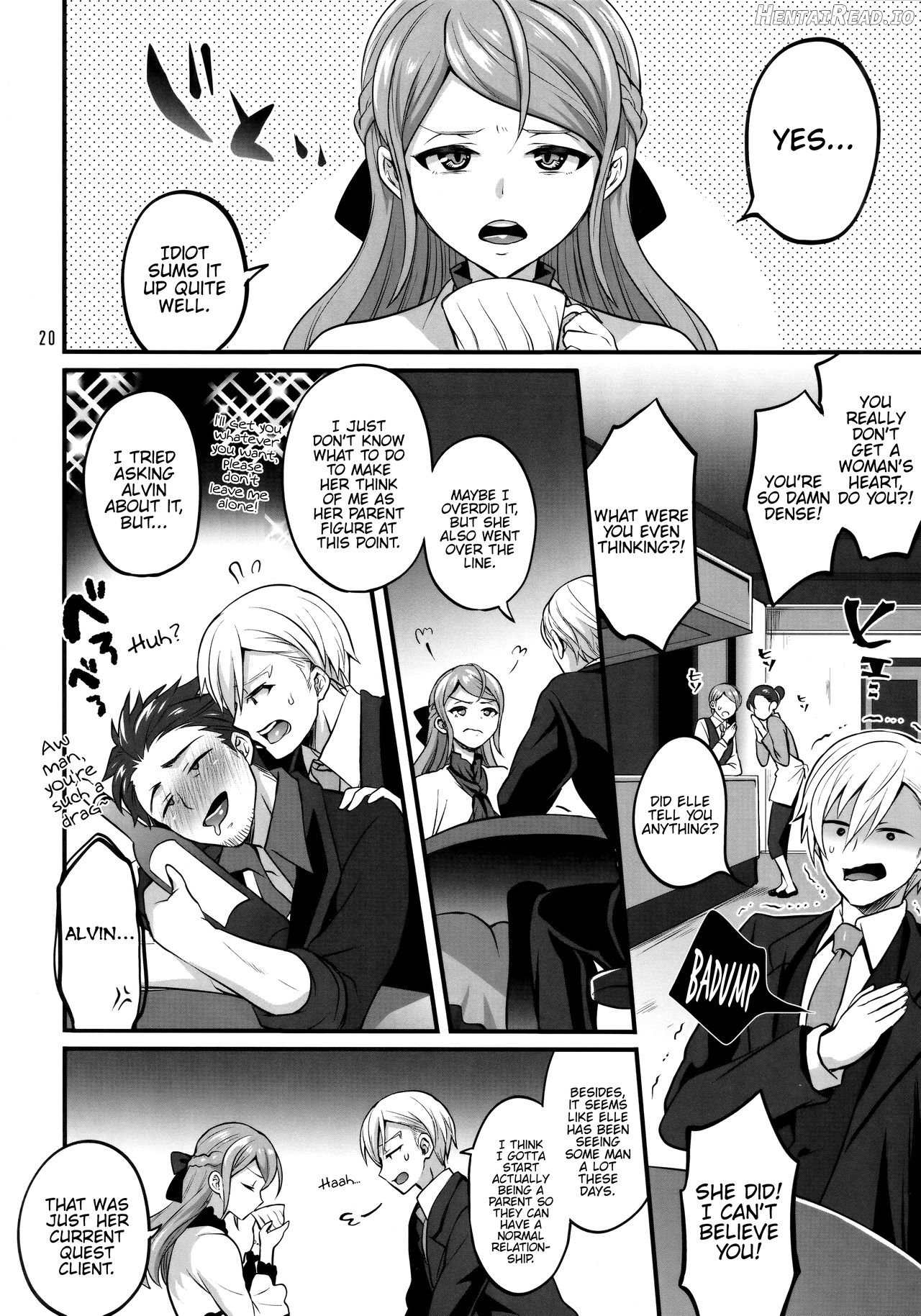 Otona ni Natte mo Kawarazu Futanari Elle ni Furimawasareru! Chapter 1 - page 18