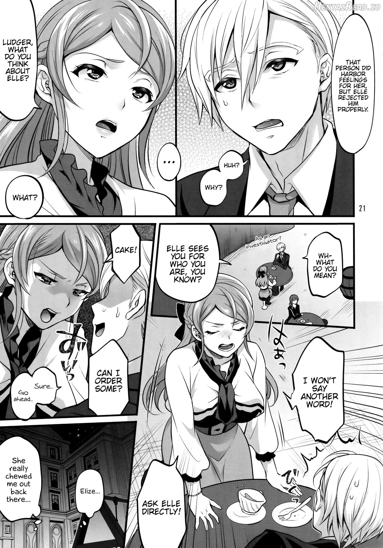 Otona ni Natte mo Kawarazu Futanari Elle ni Furimawasareru! Chapter 1 - page 19