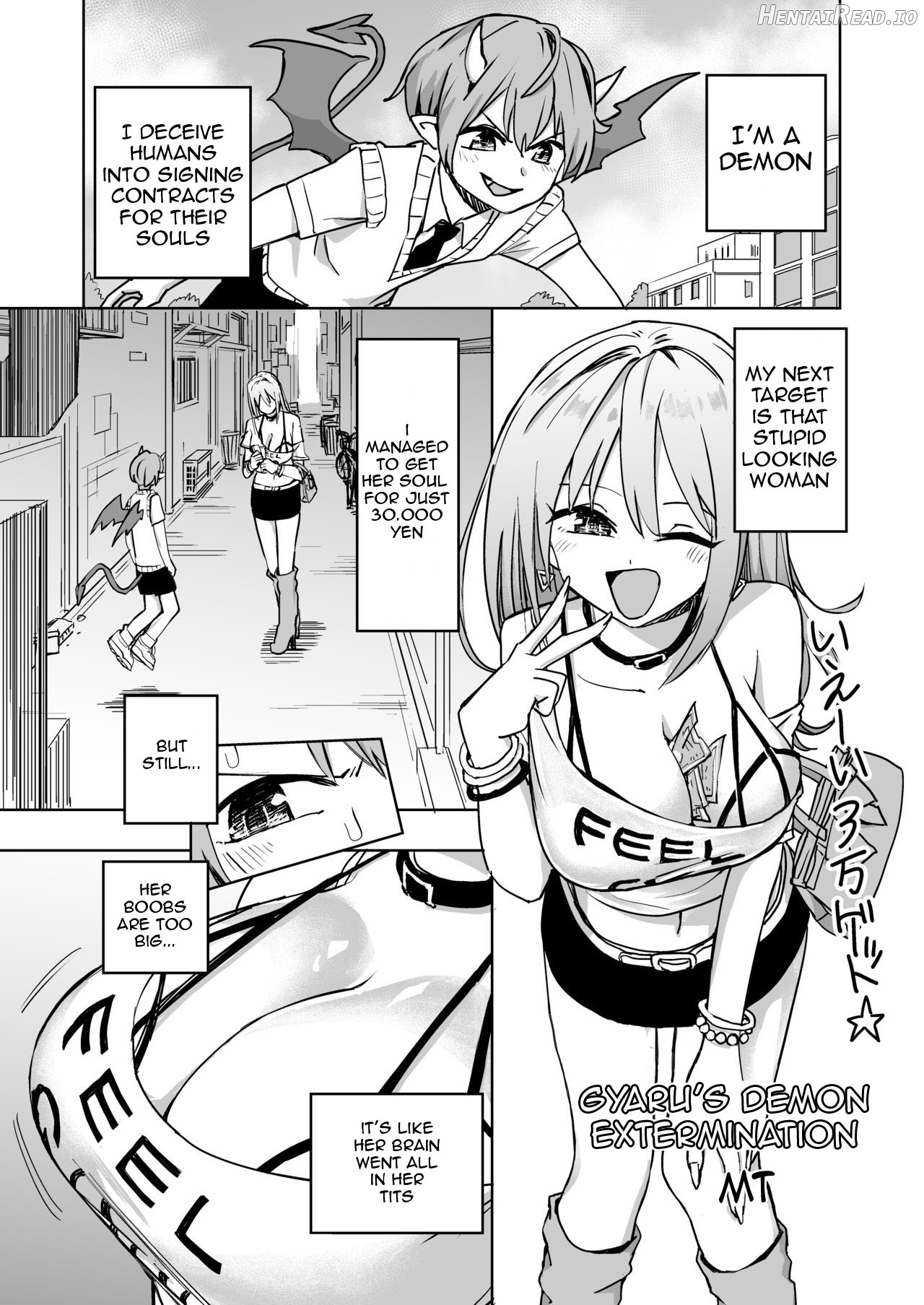 Gyaru's demon extermination Chapter 1 - page 1