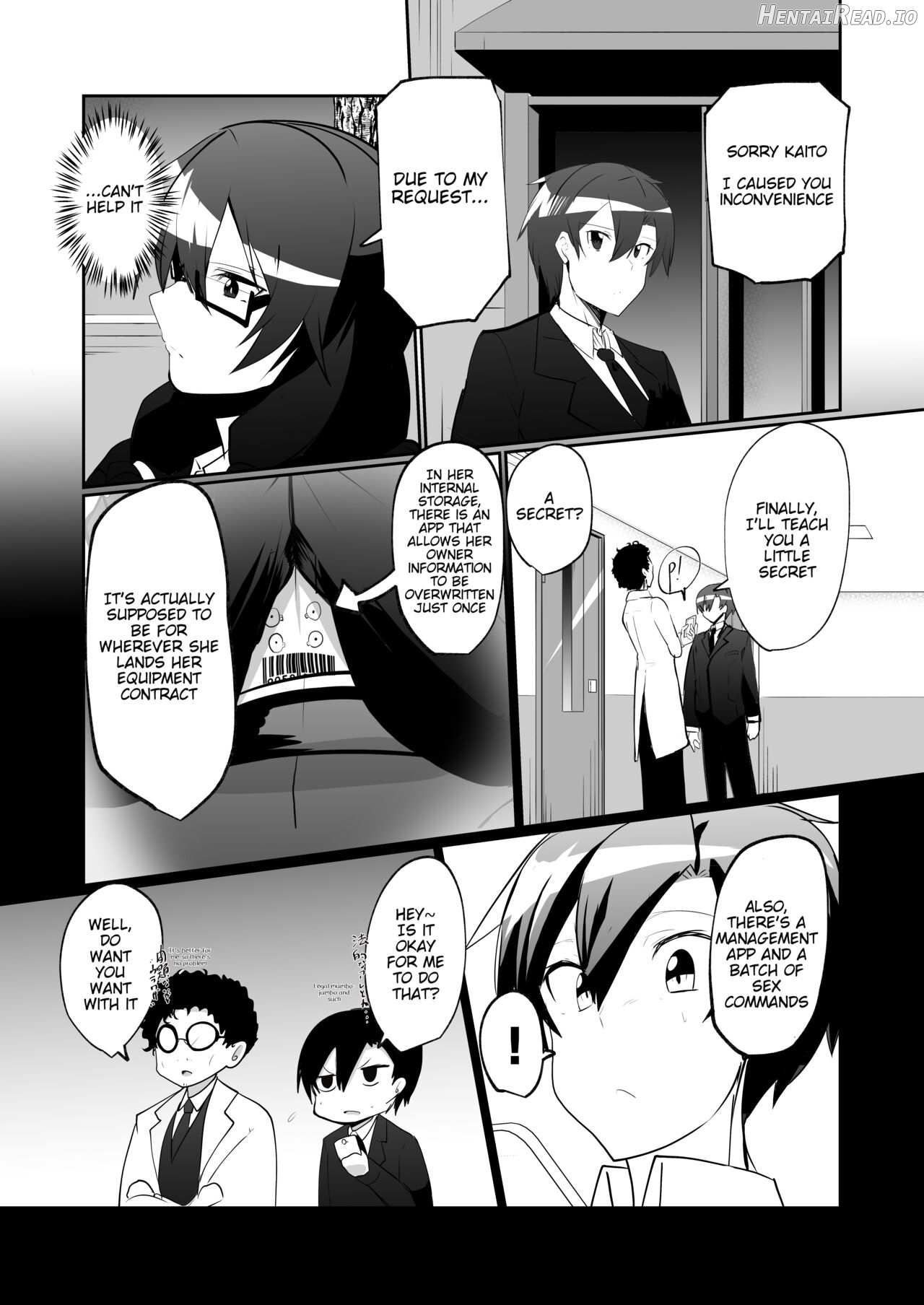 Android no Osananajimi to Icharabu Suru Manga Chapter 1 - page 21