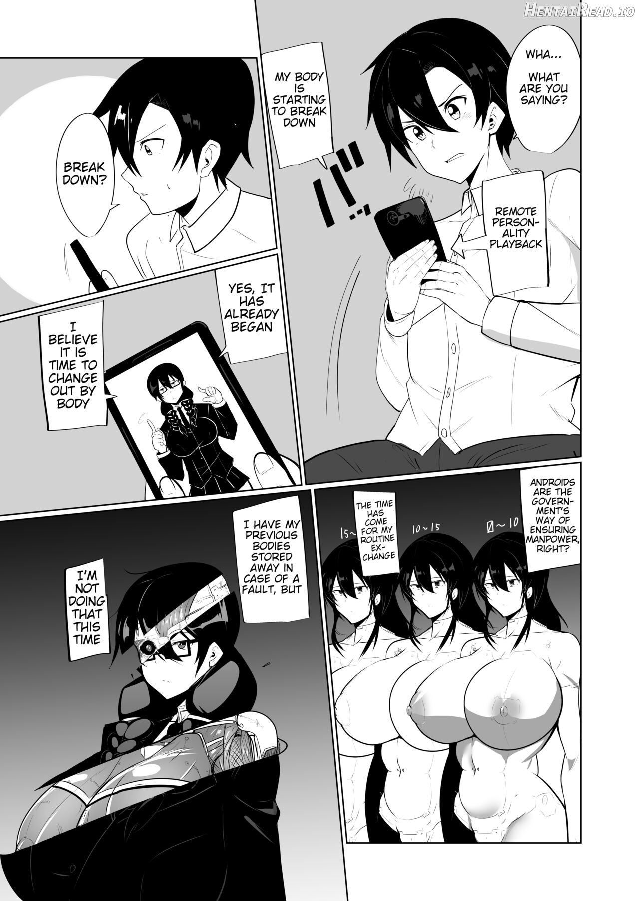 Android no Osananajimi to Icharabu Suru Manga Chapter 2 - page 3