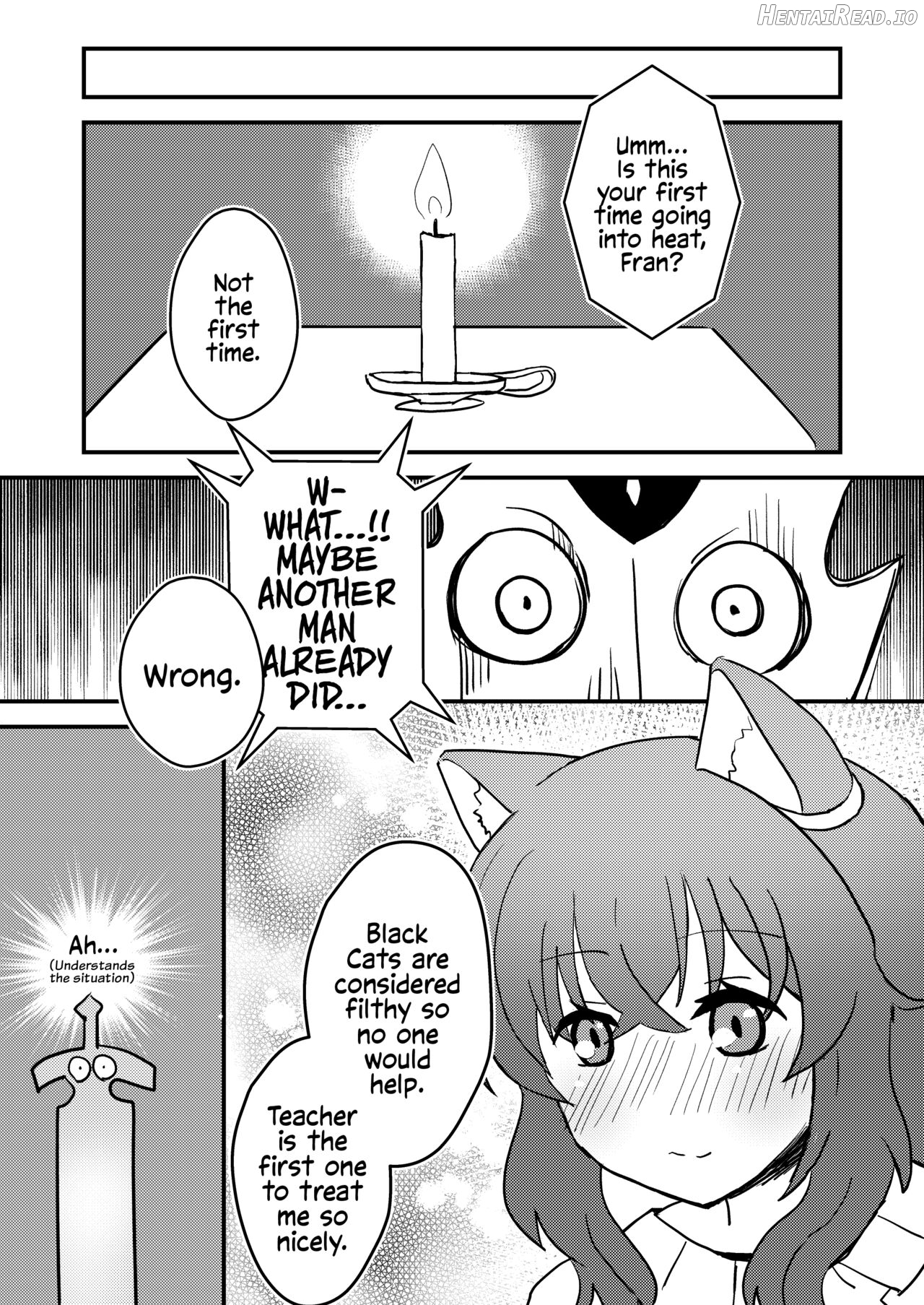 Tensei shitara Musume ga Dekimashita - Black Cat Girl Is In Heat Chapter 1 - page 12