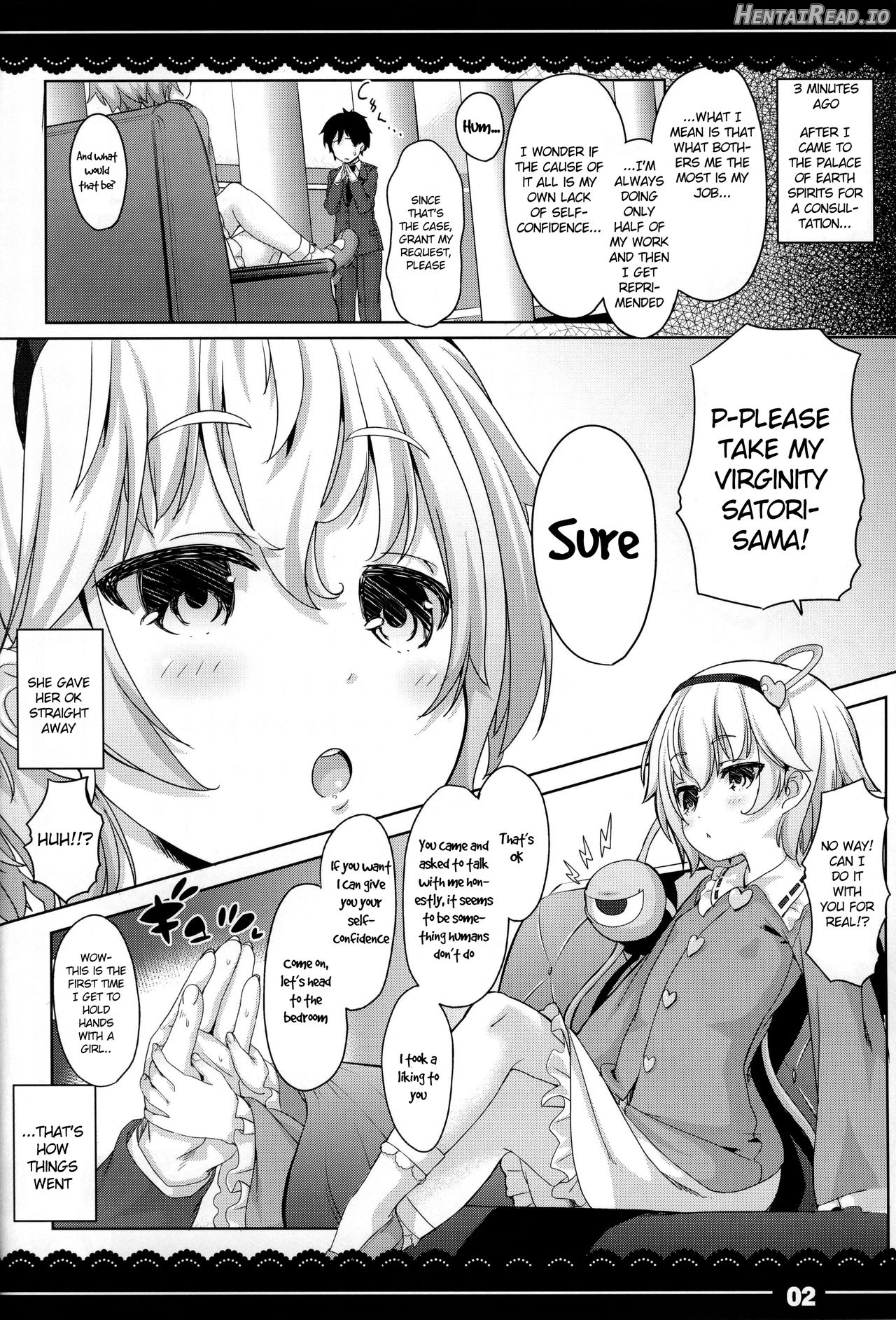 Yasashiku shite ne Satori-sama + Itou Life Rakugaki Bon Soushuuhen Chapter 1 - page 3