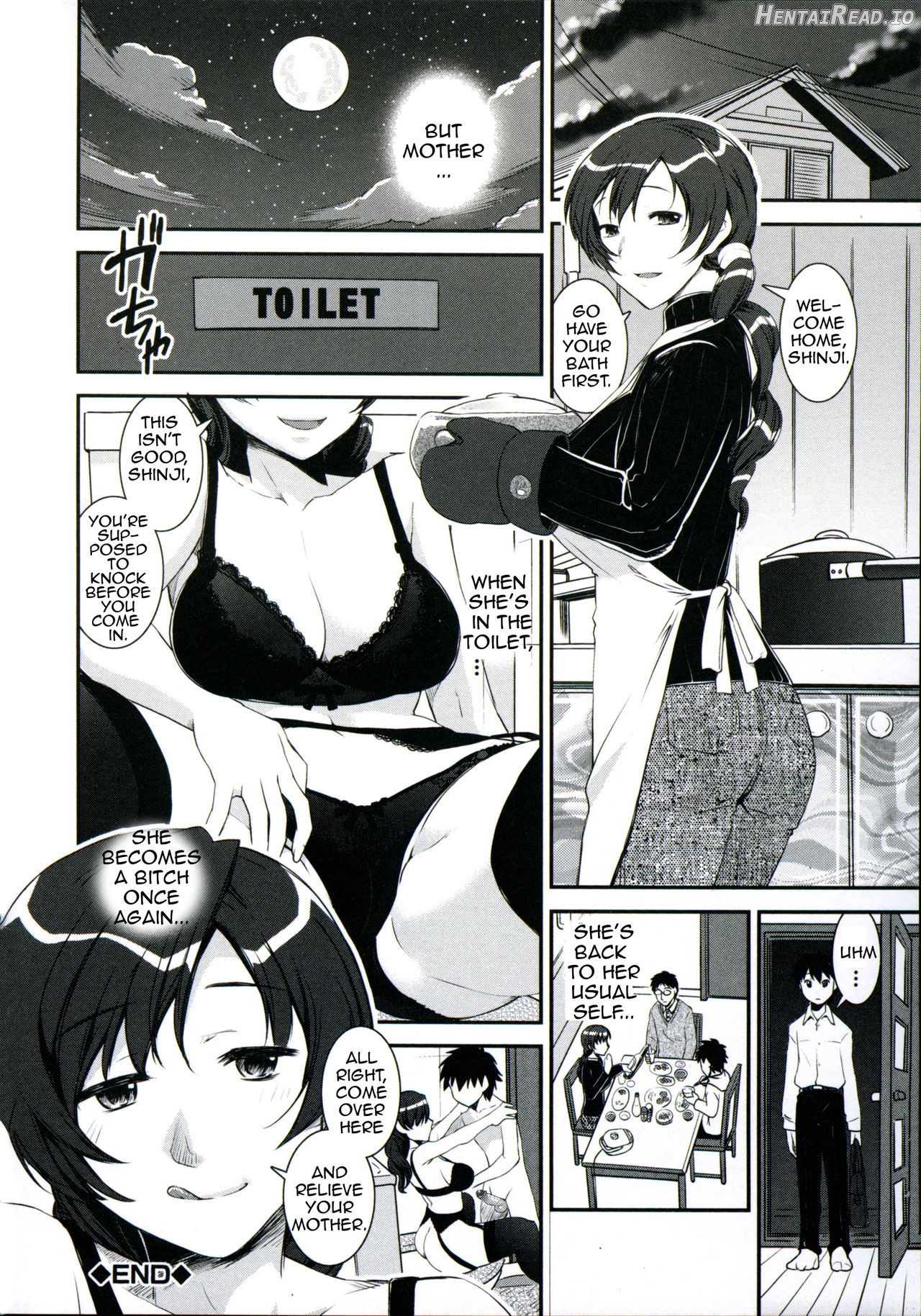 Haha wa Toilet de Mesu ni Naru Chapter 1 - page 20