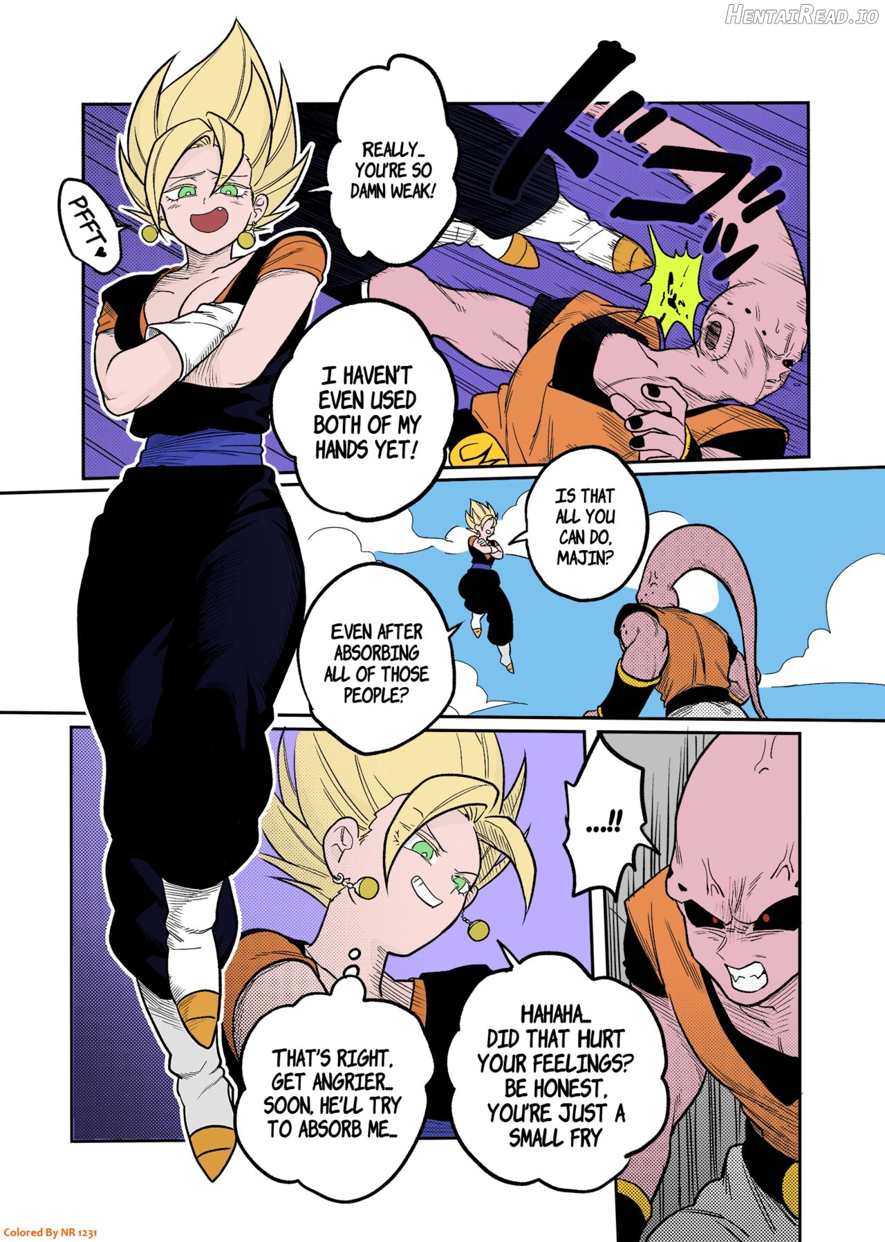 Tada no Zako Majin na no ni... - Colorized Chapter 1 - page 3