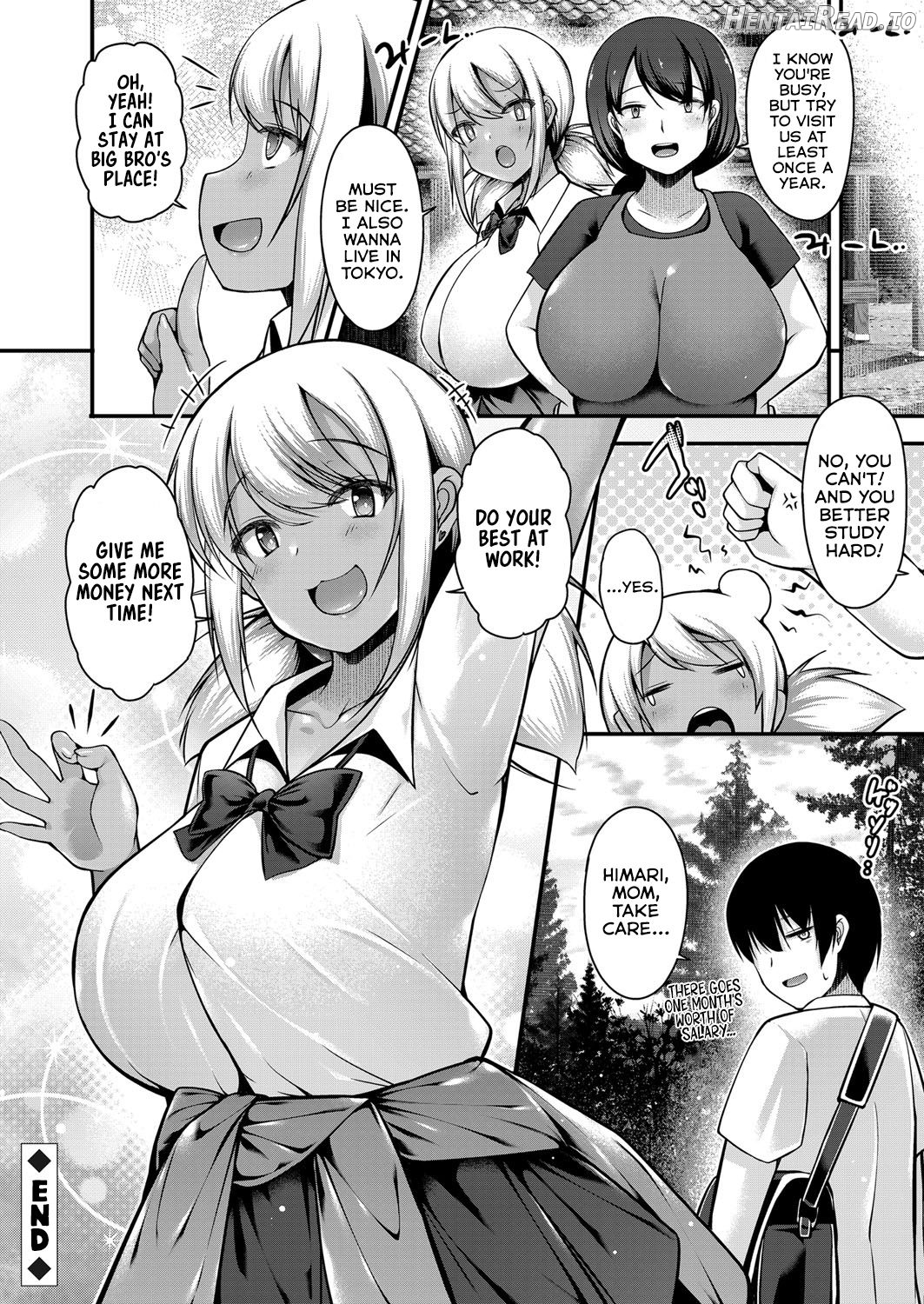 Inaka ni Kisei Shita Boku ga Kuro Gal JK na Imouto to Papakatsu Shite Shimatta Hanashi Chapter 1 - page 24