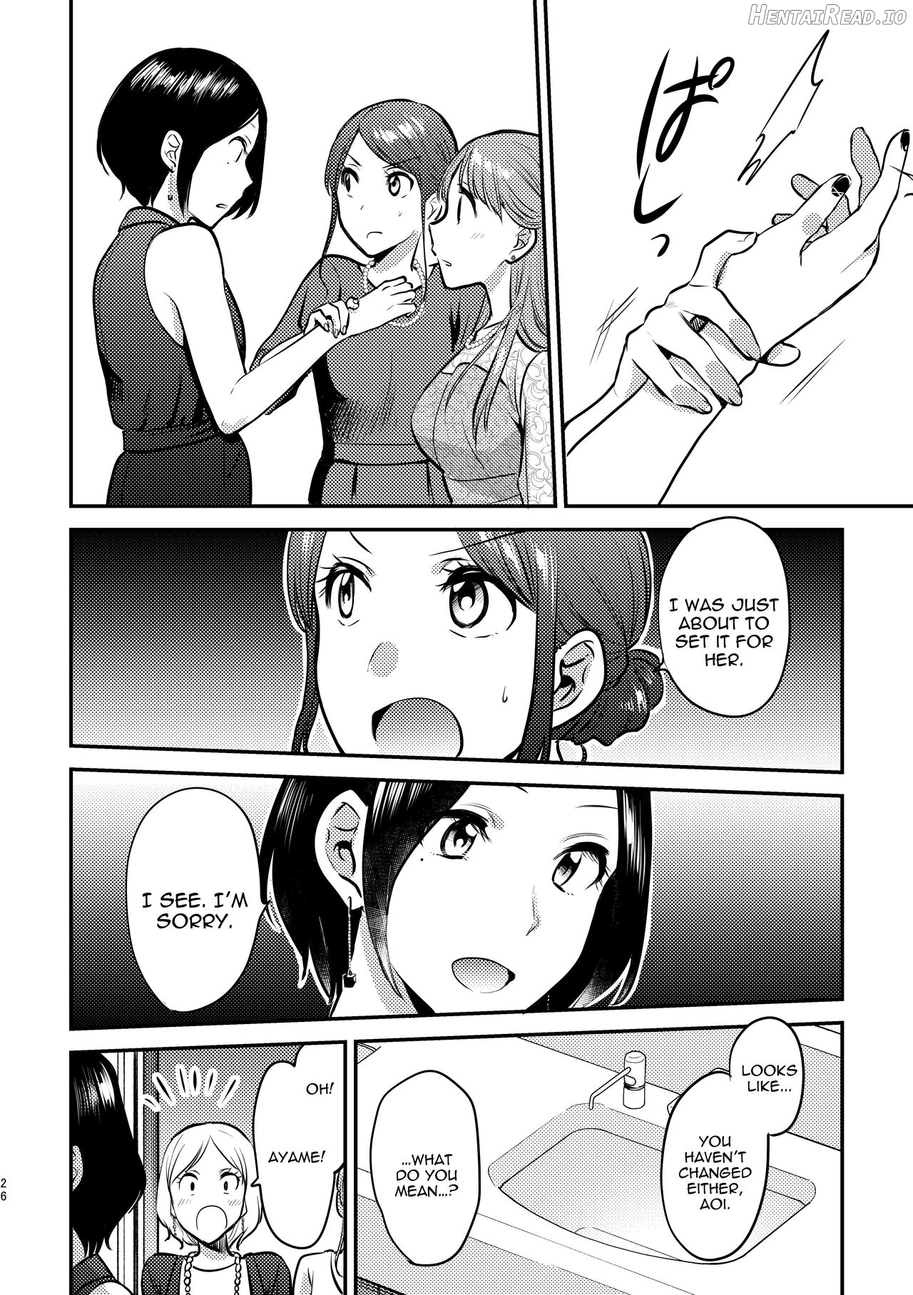 3P Yuri Ecchi Anthology Chapter 1 - page 25