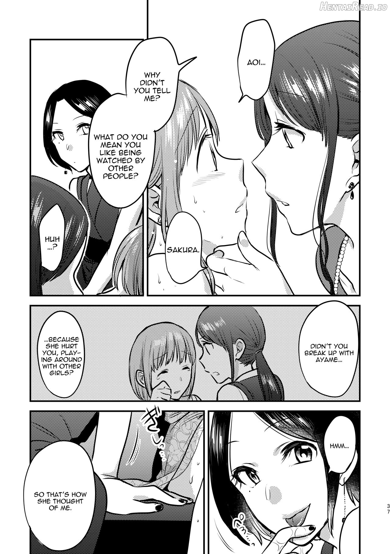 3P Yuri Ecchi Anthology Chapter 1 - page 36