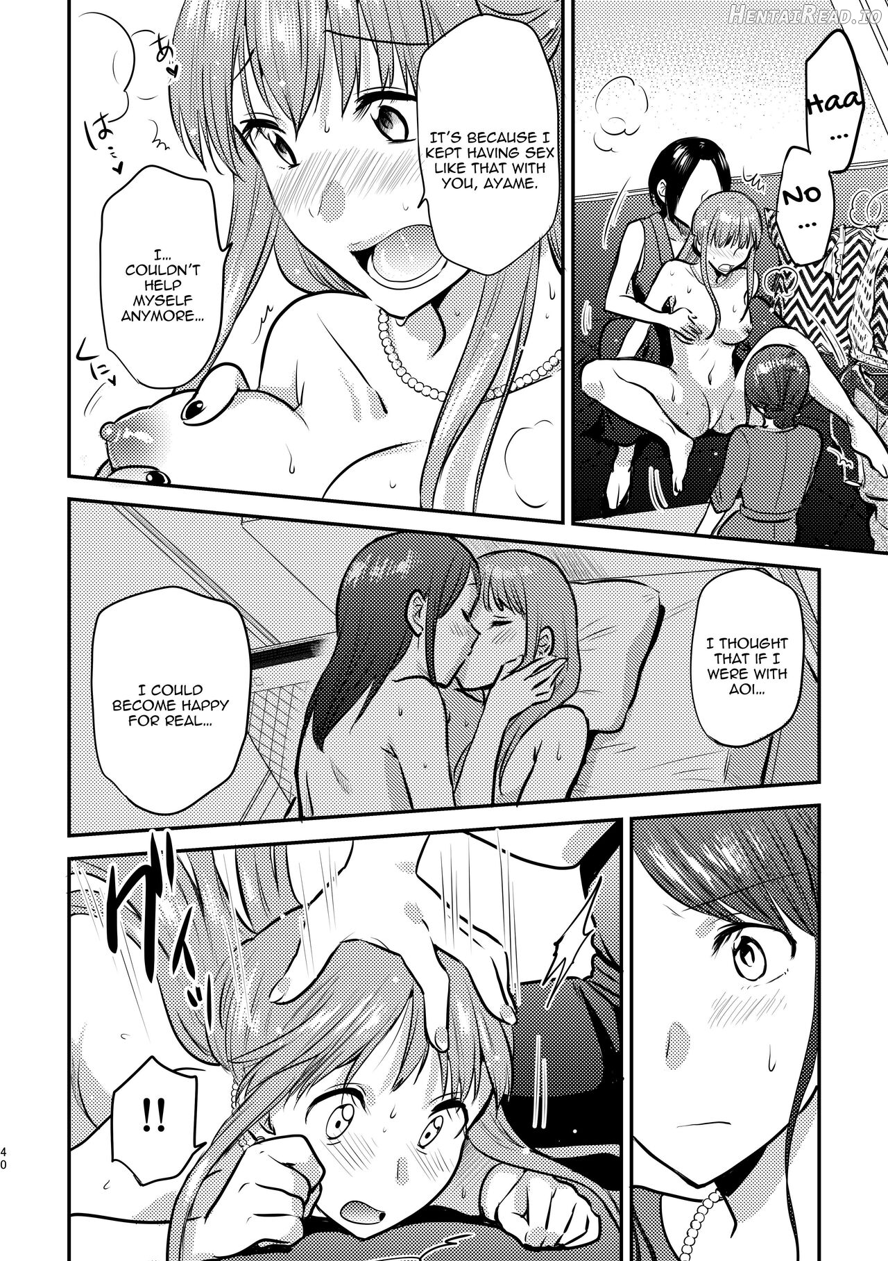 3P Yuri Ecchi Anthology Chapter 1 - page 39