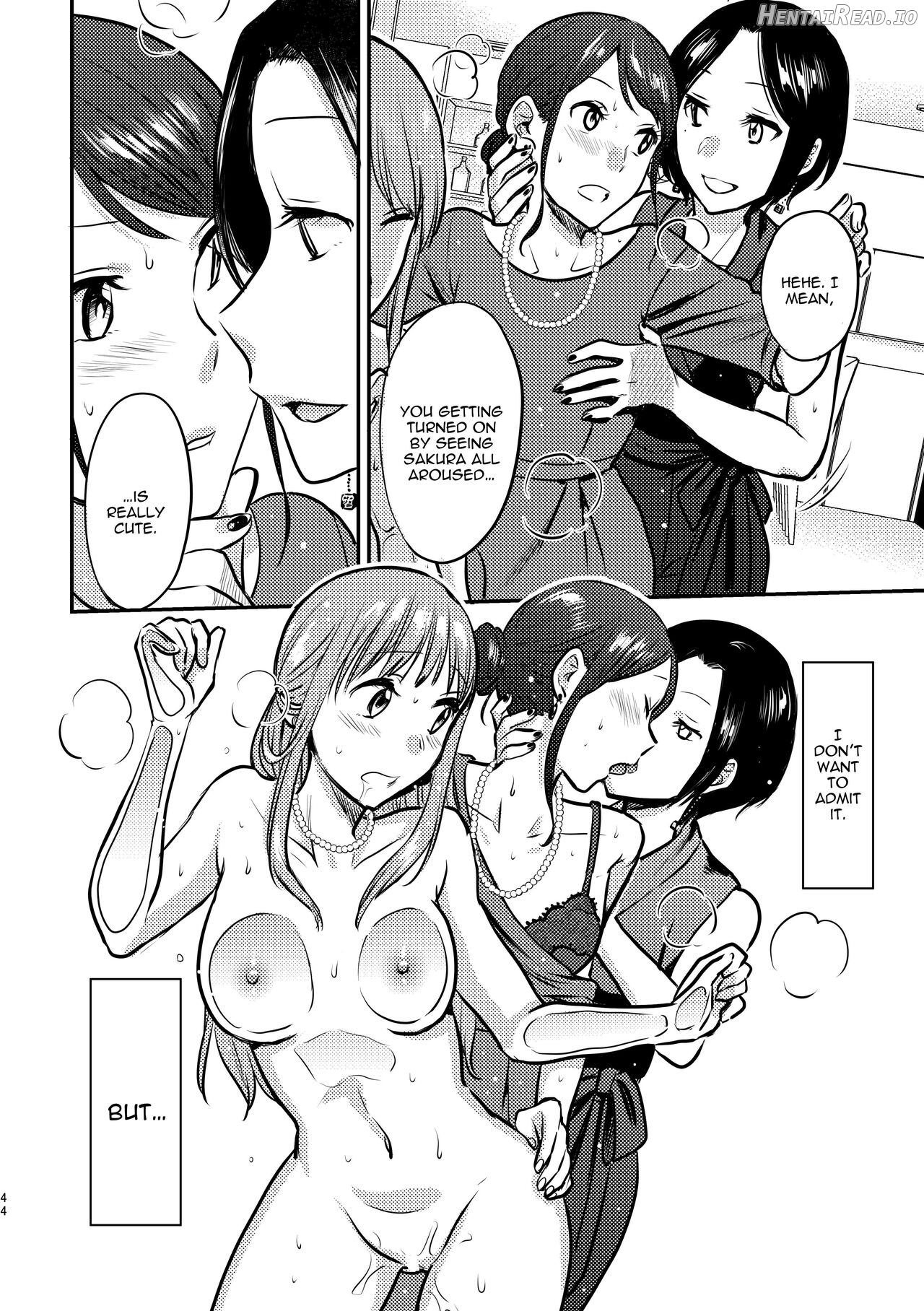 3P Yuri Ecchi Anthology Chapter 1 - page 43