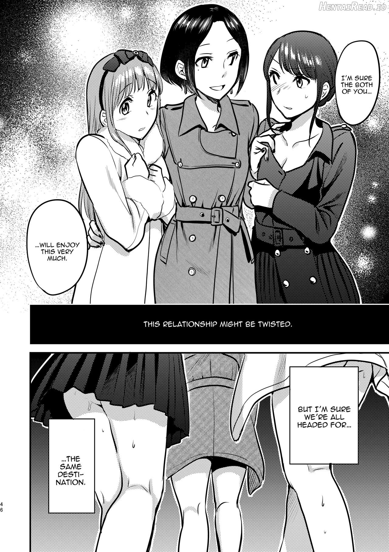 3P Yuri Ecchi Anthology Chapter 1 - page 45