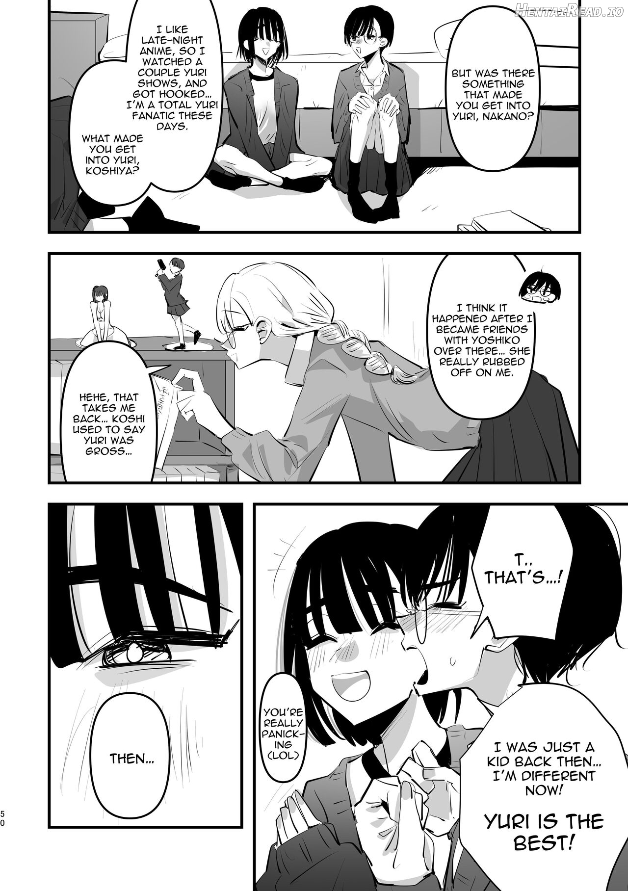 3P Yuri Ecchi Anthology Chapter 1 - page 48