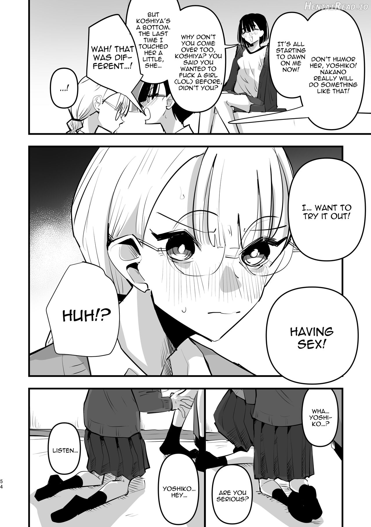 3P Yuri Ecchi Anthology Chapter 1 - page 52